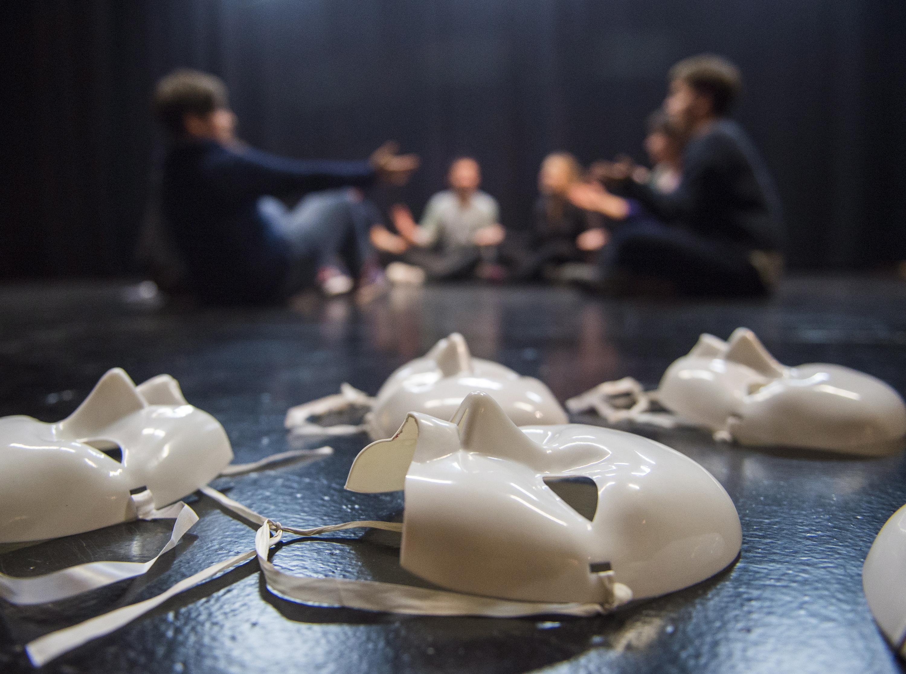 Antzerki talde amateur bat, 2015ean. MARISOL RAMIREZ /FOKU