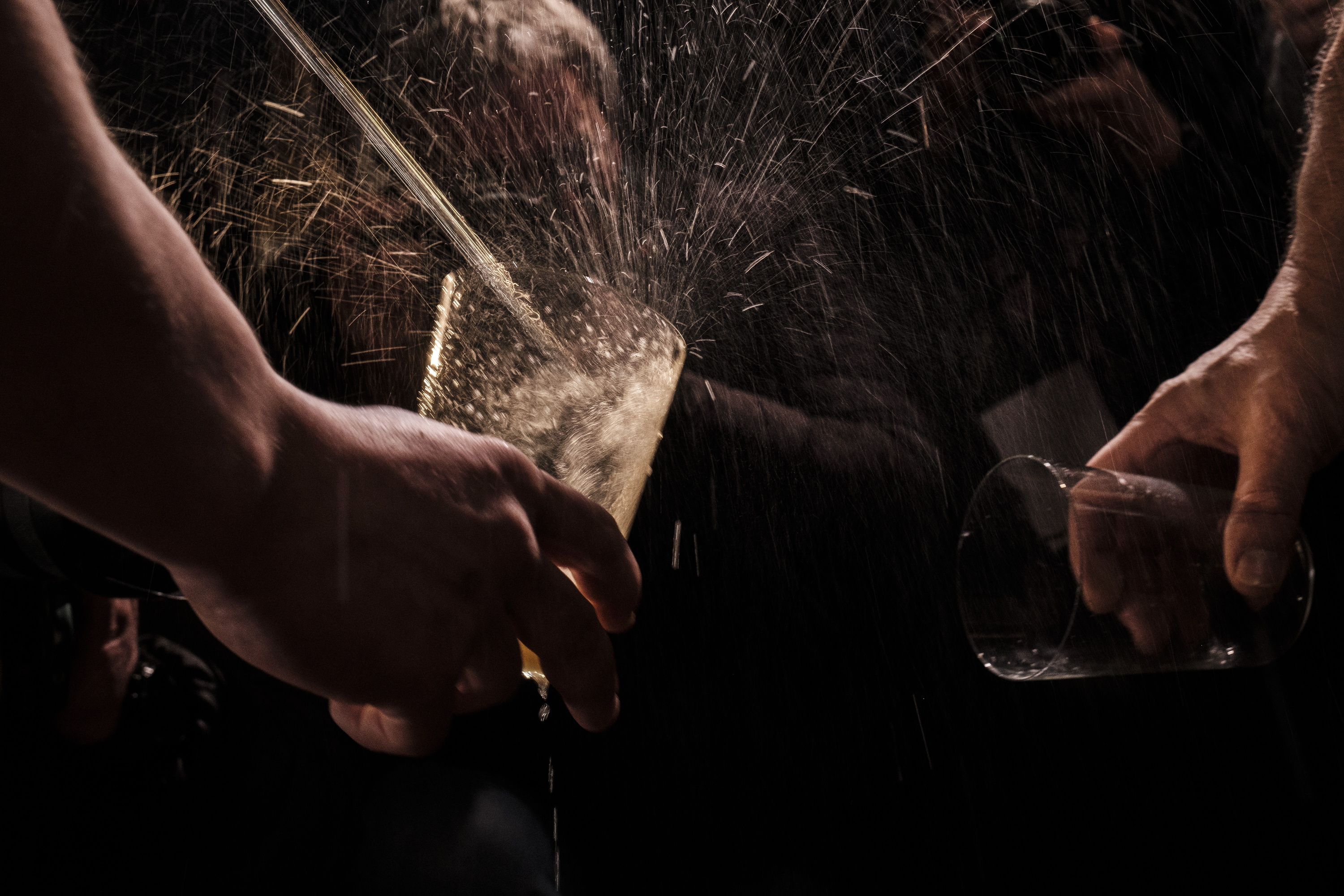 Txotx garaia irekitzeko ekitaldiko irudi bat, iaz, Astigarragan. JON URBE / FOKU