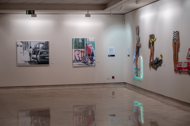 Juaristiren eta Guerreroren lanetako batzuk. GORKA RUBIO / FOKU