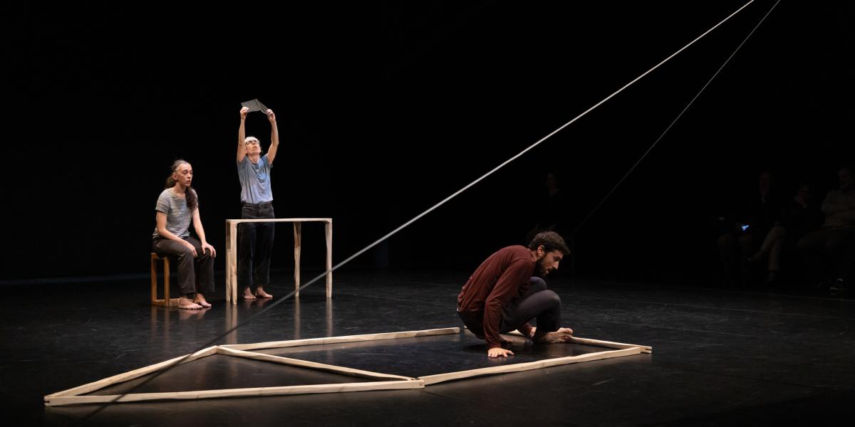 'Vicini' ikuskizunaren eszena bat, IF Barcelona jaialdian. LAURA VAN SEVEREN