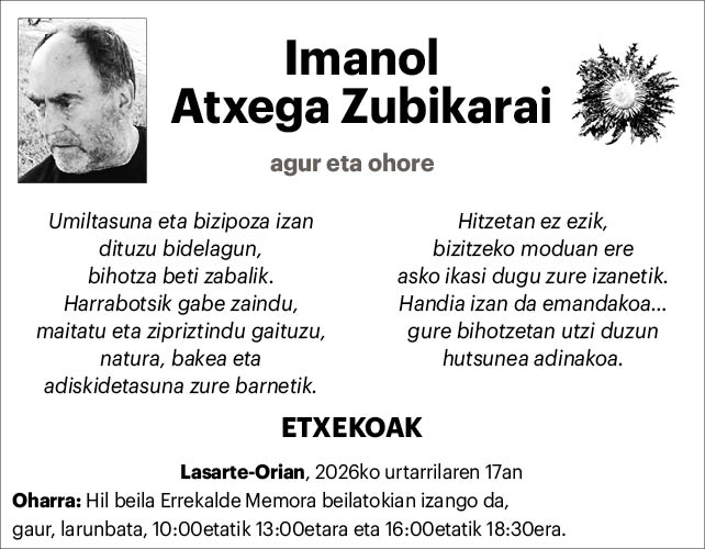 imanol etxekoak