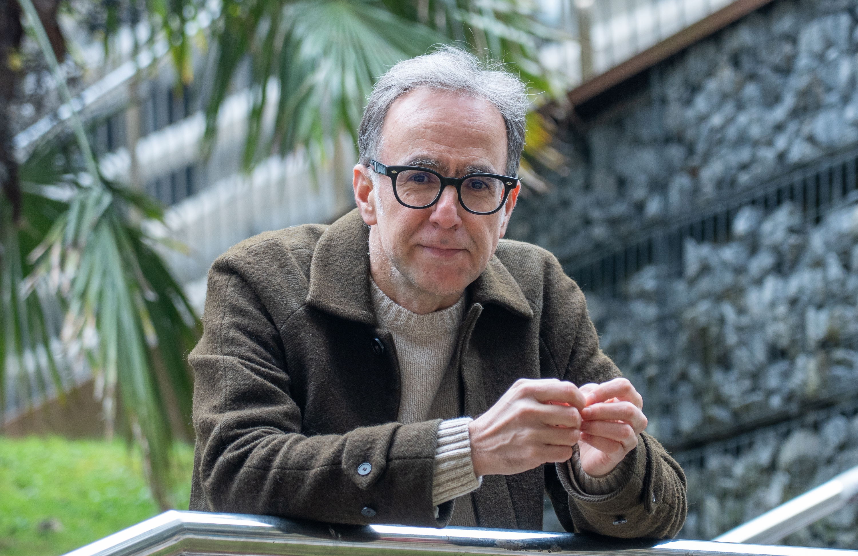 Harkaitz Cano idazlea, Donostian. ANDONI CANELLADA / FOKU