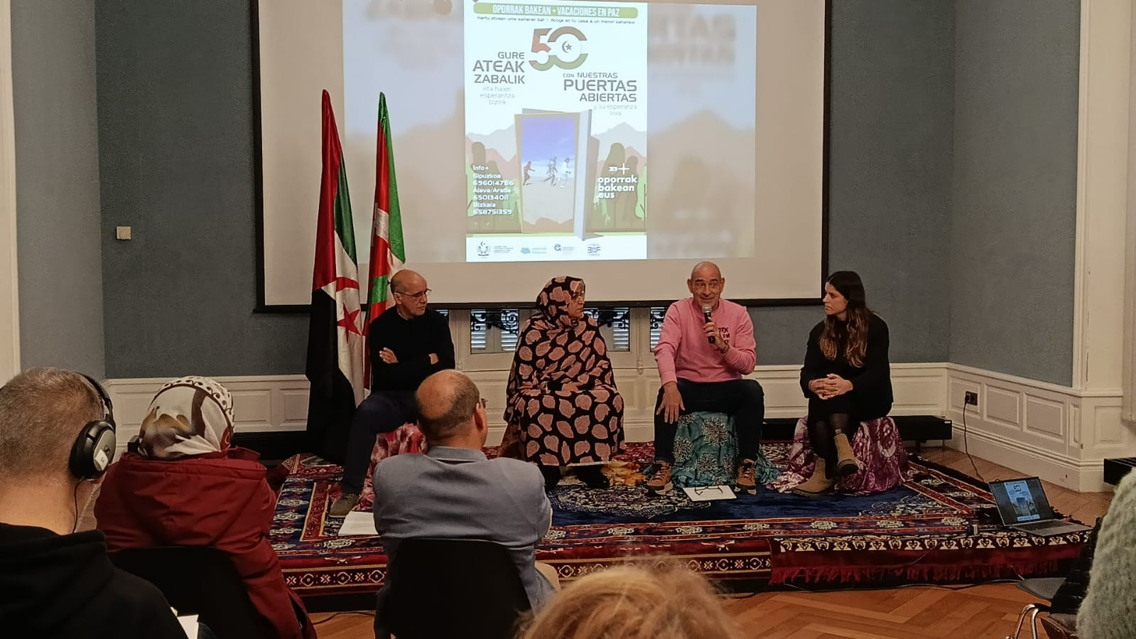 Kanpaina aurkezteko agerraldia, gaur. BERRIA