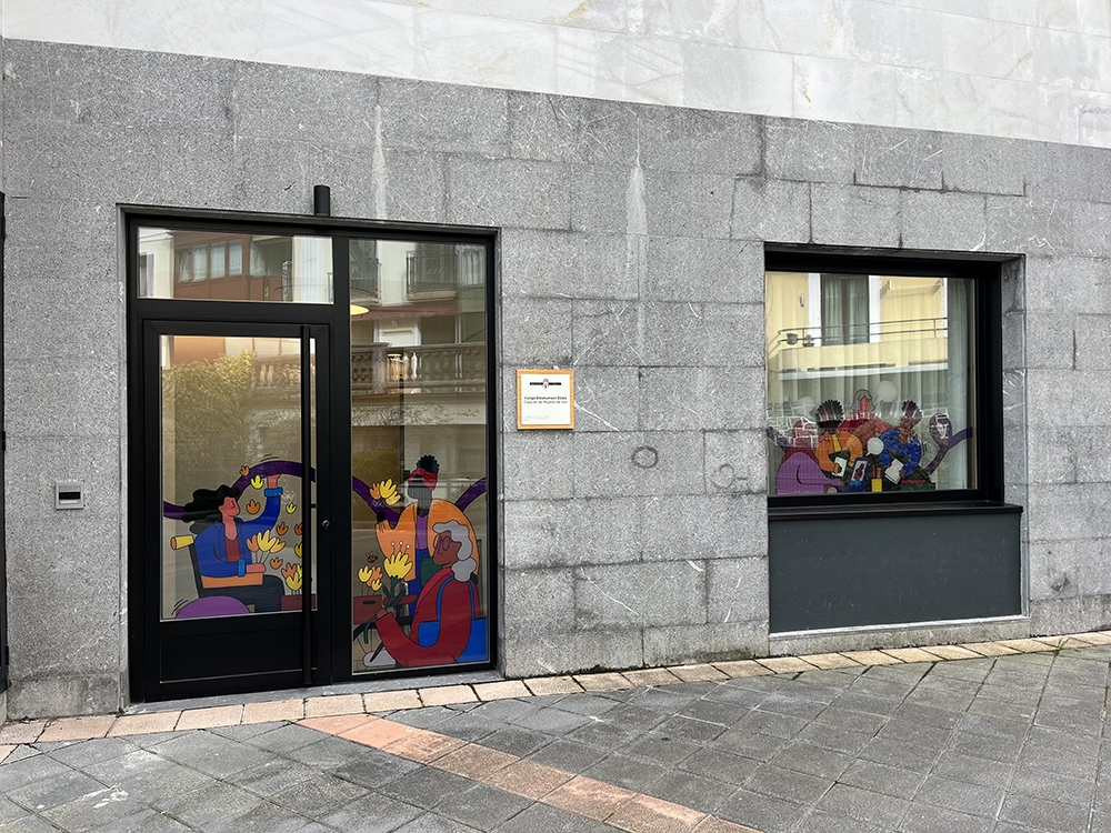 Irungo Emakumeen Etxea, artxiboko irudi batean. IRUNGO UDALA