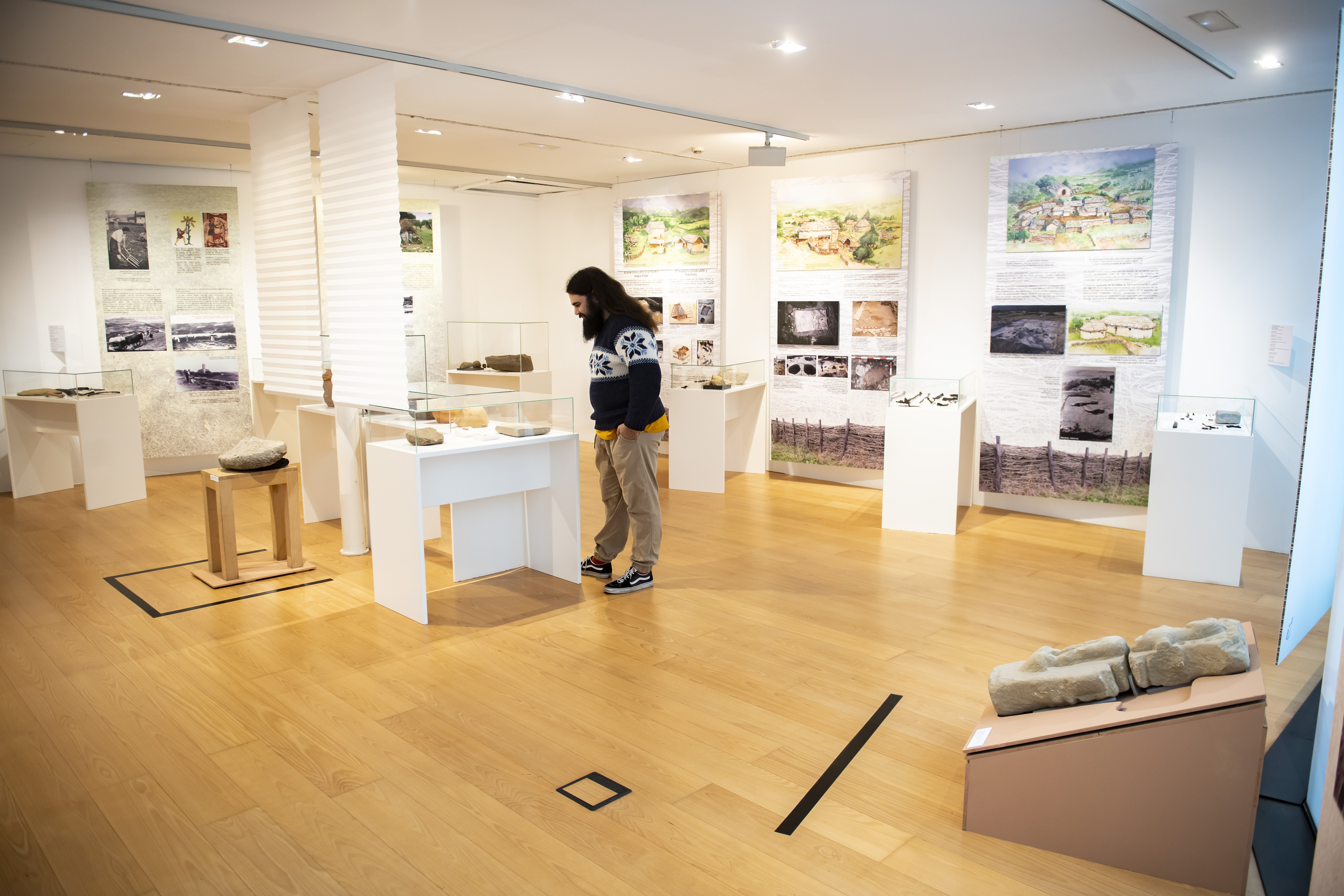 Erakusketako areto nagusia. JAIZKI FONTANEDA / FOKU