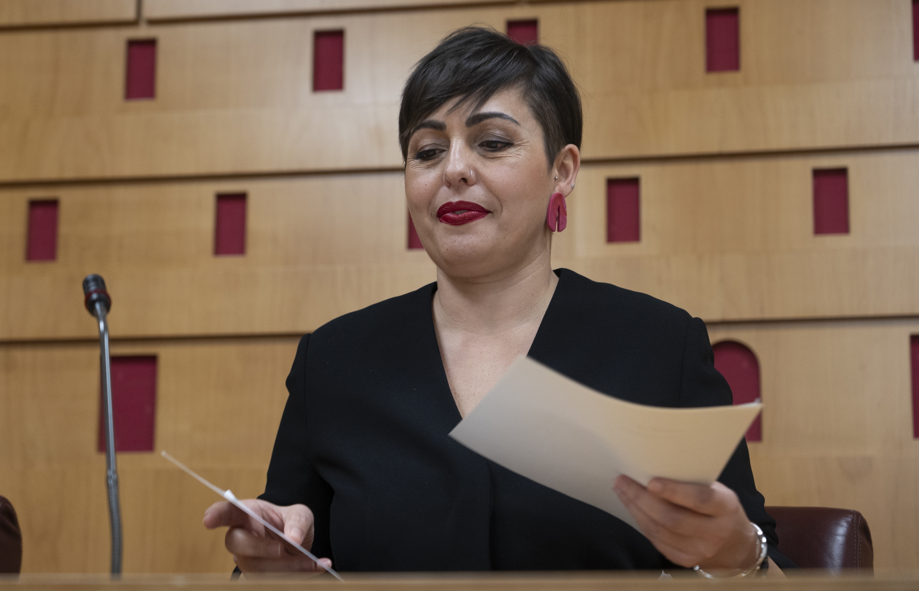 Rocio Vitero, artxiboko irudi batean. JAGOBA MANTEROLA / FOKU