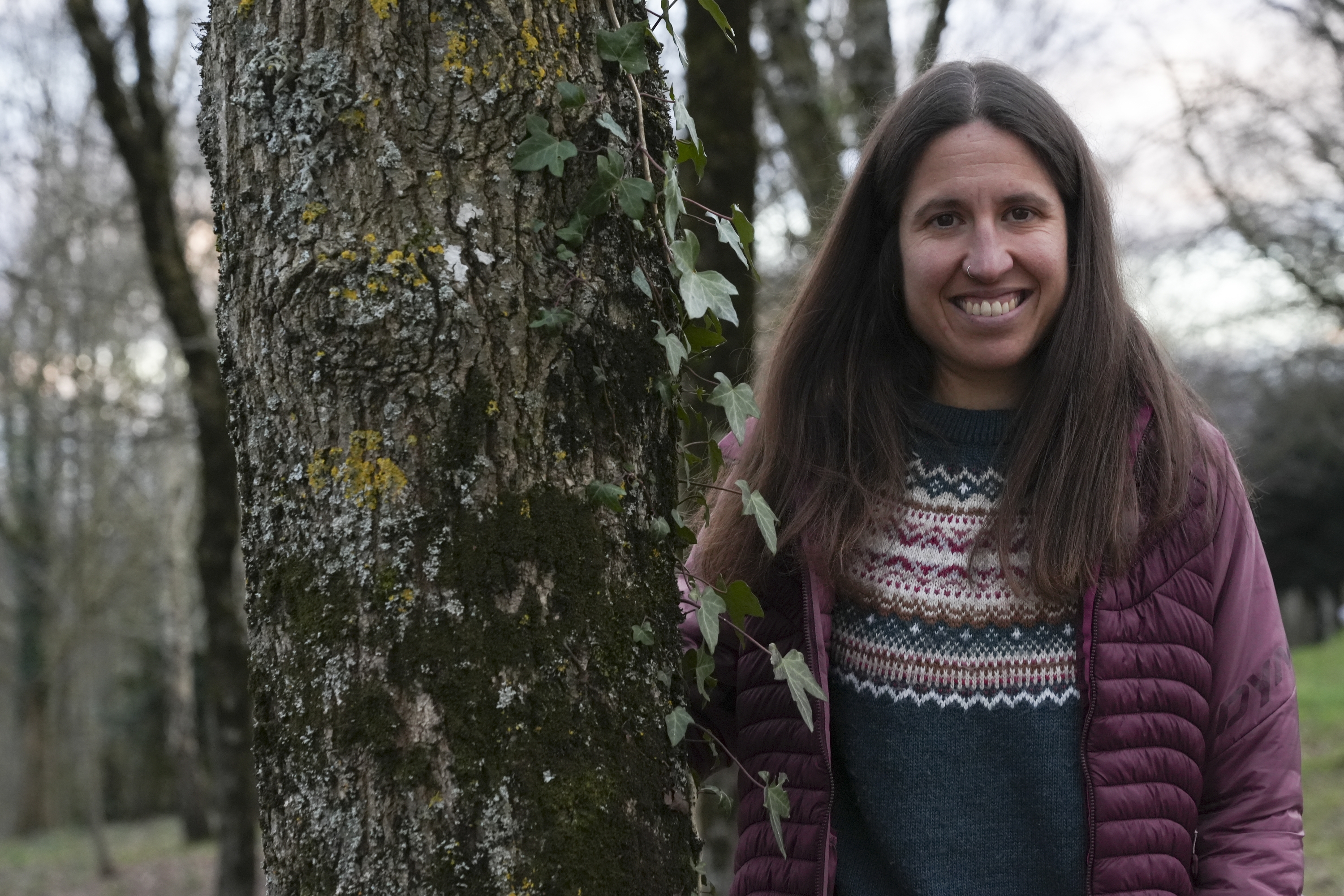 Igone Campos mendiko eskiatzaile eta korrikalaria. JAGOBA MANTEROLA / FOKU