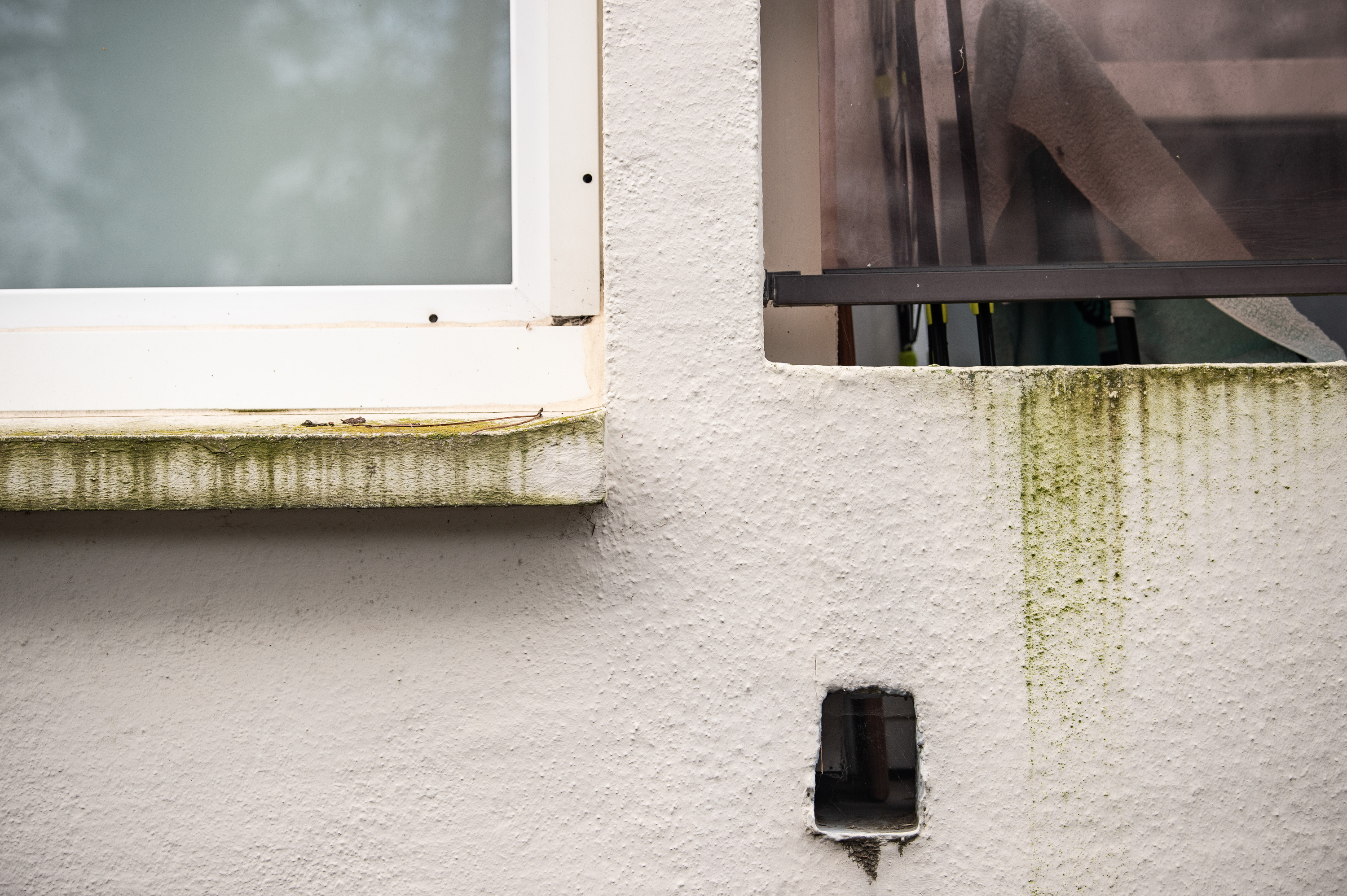 Hezetasuna ikusten zaion eraikin bat, artxiboko irudi batean. PATXI BELTZAIZ