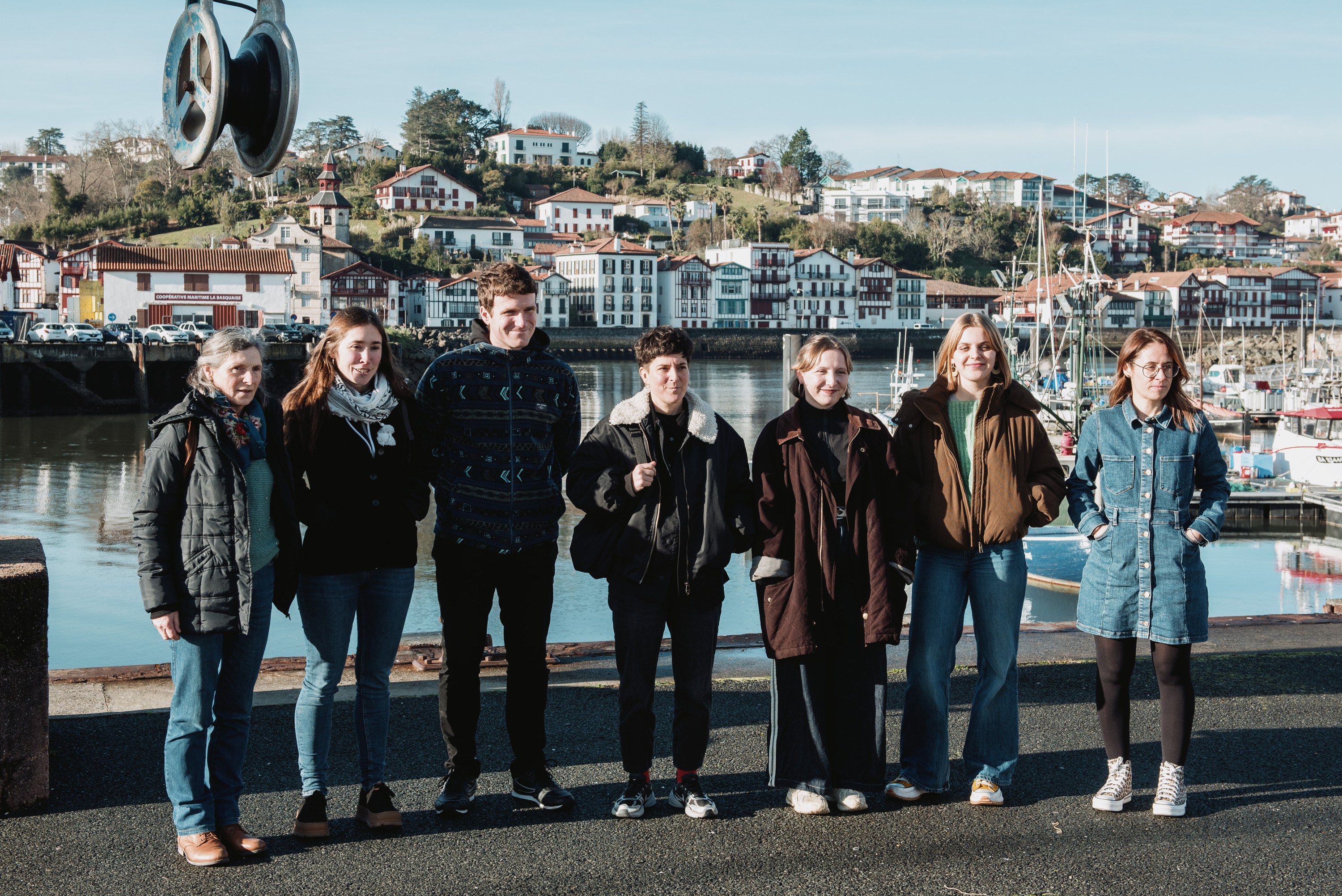 Xilaba txapelketako seikotea eta txapel emailea, gaur, Donibane Lohizunen. GUILLAUME FAUVEAU