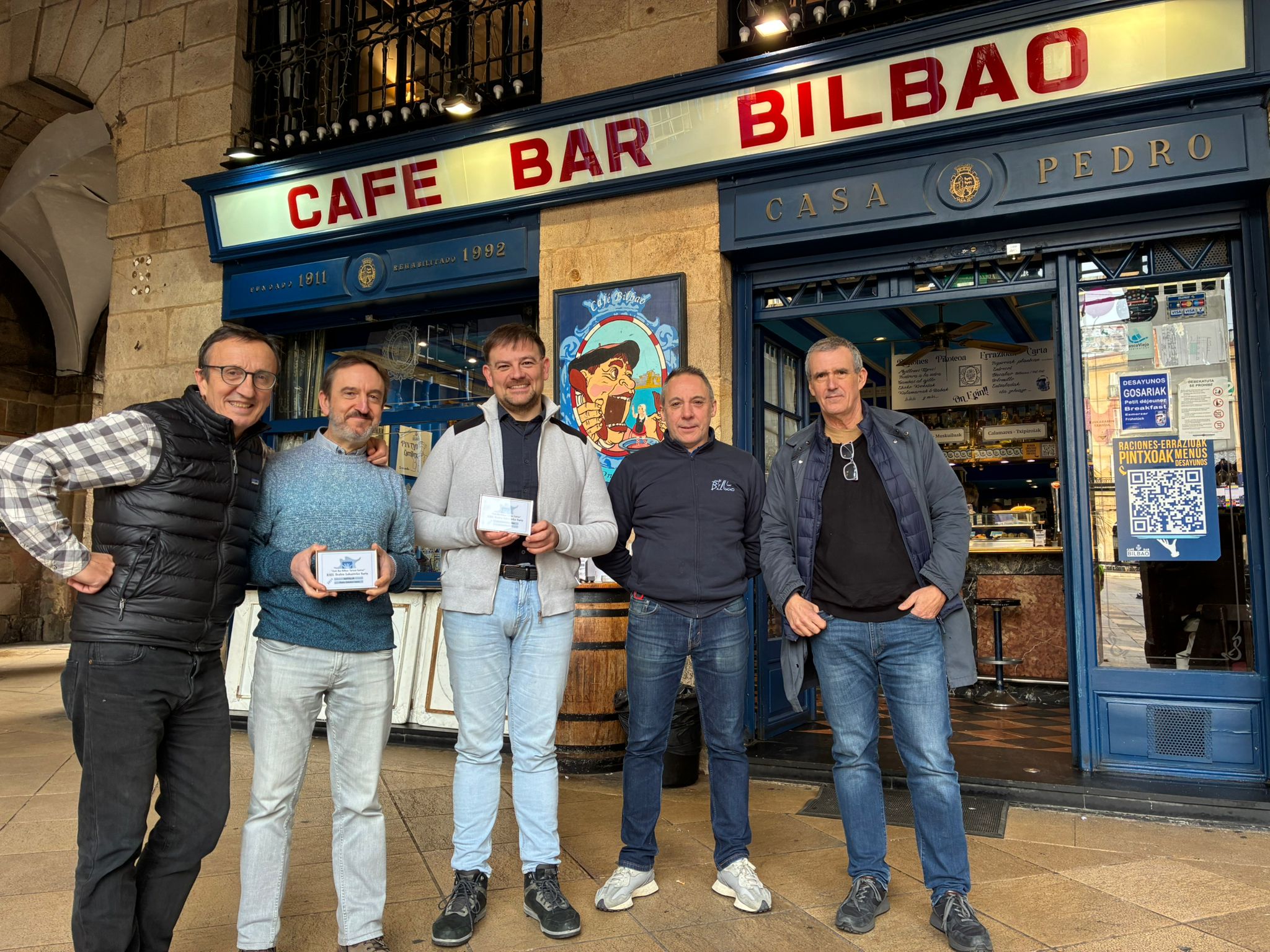 Antzerki gidoi laburren 23. Cafe Bar Bilbao sariketako irabazleen agerraldia, gaur, Bilbon. CAFE BAR BILBAO