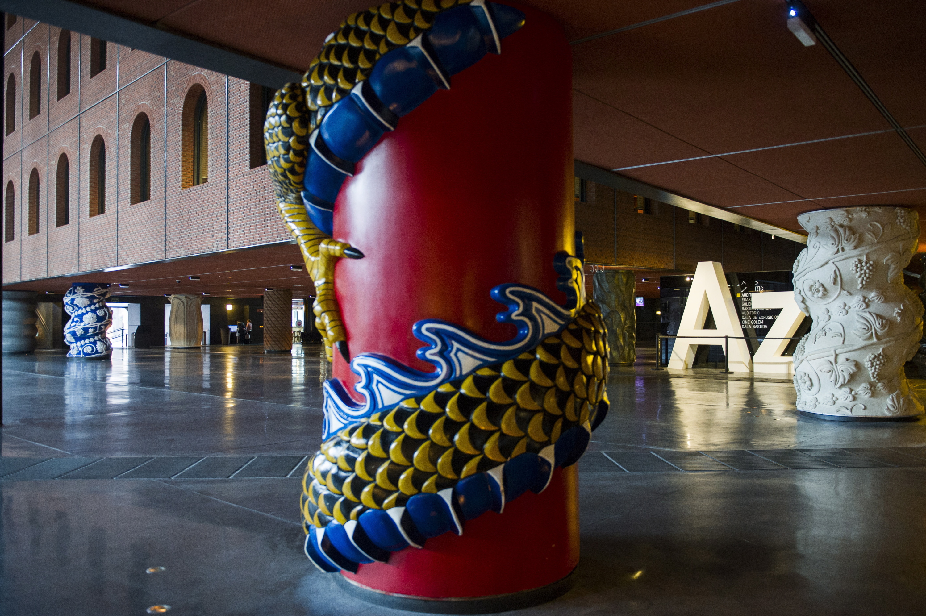 Bilboko Azkuna zentroaren barrualdea. MARISOL RAMIREZ / FOKU