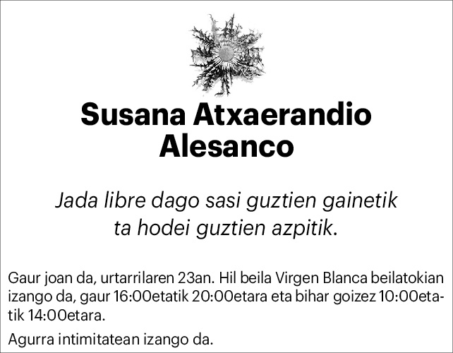 Susana Atxaerandio 2x2