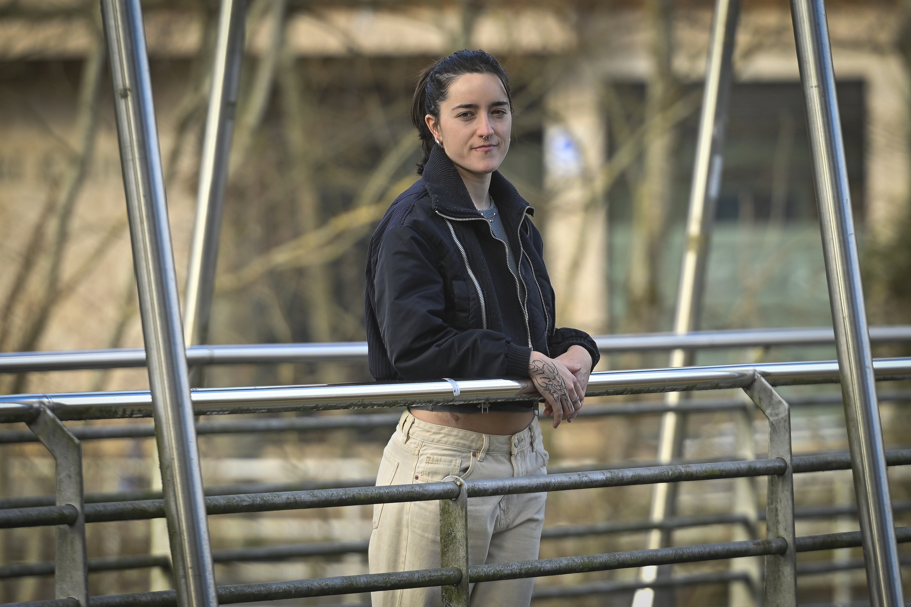 Eukene Larrarte txirrindularia. GORKA RUBIO / FOKU