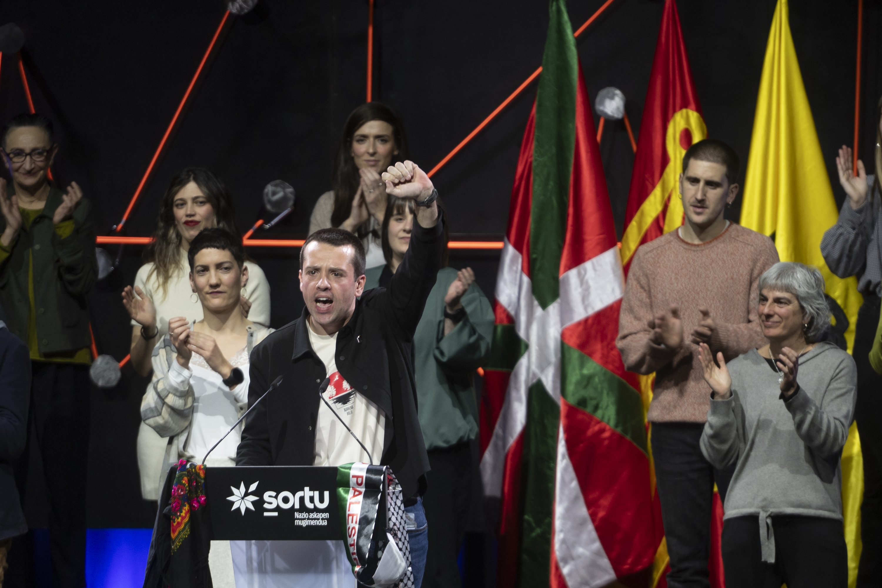 Sortuko Nazio Idazkaritza berria, gaur, Irunen. GORKA RUBIO / FOKU