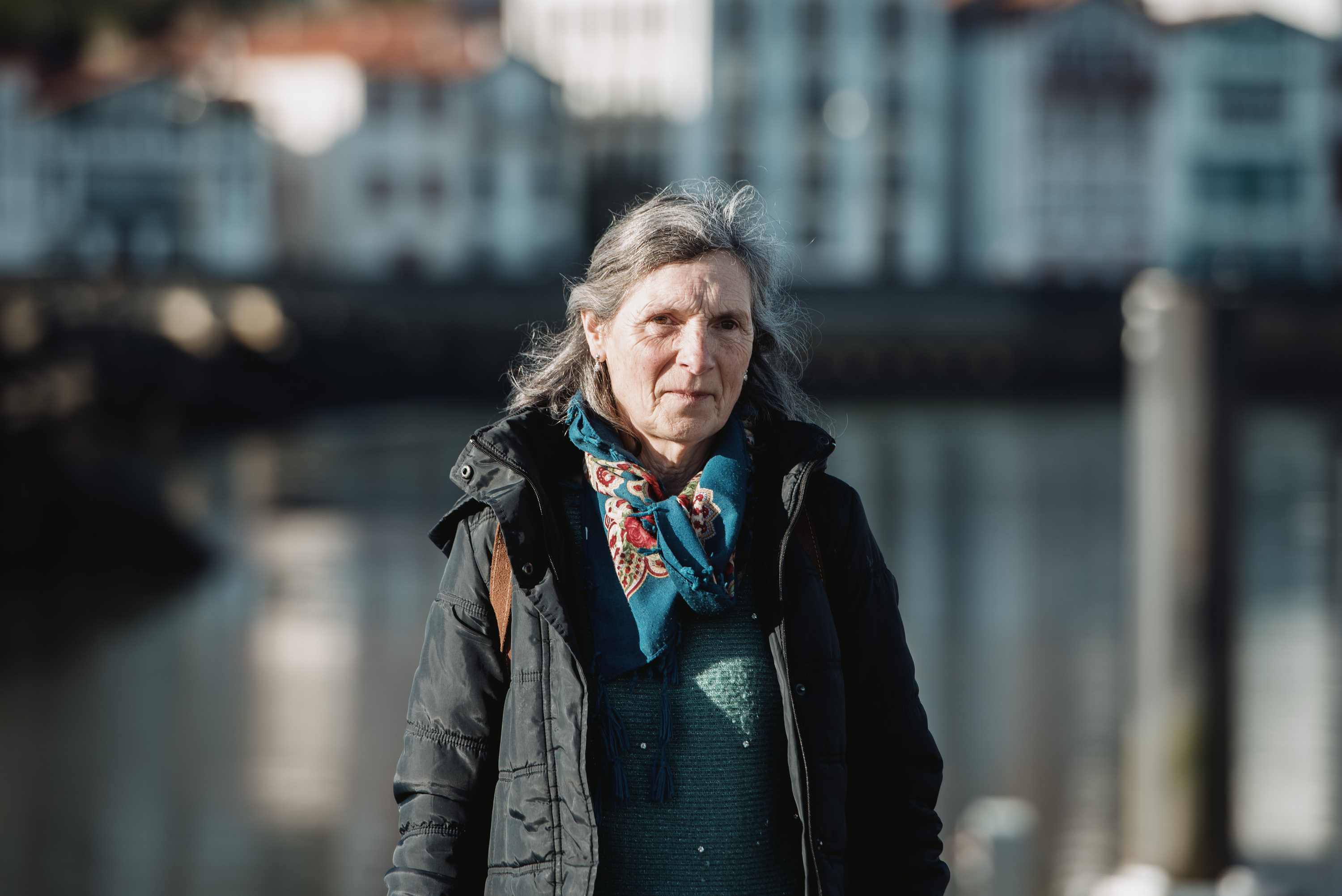 Maialen Hiribarren, Donibane Lohizunen, urtarrilaren 20an. GUILLAUME FAUVEAU