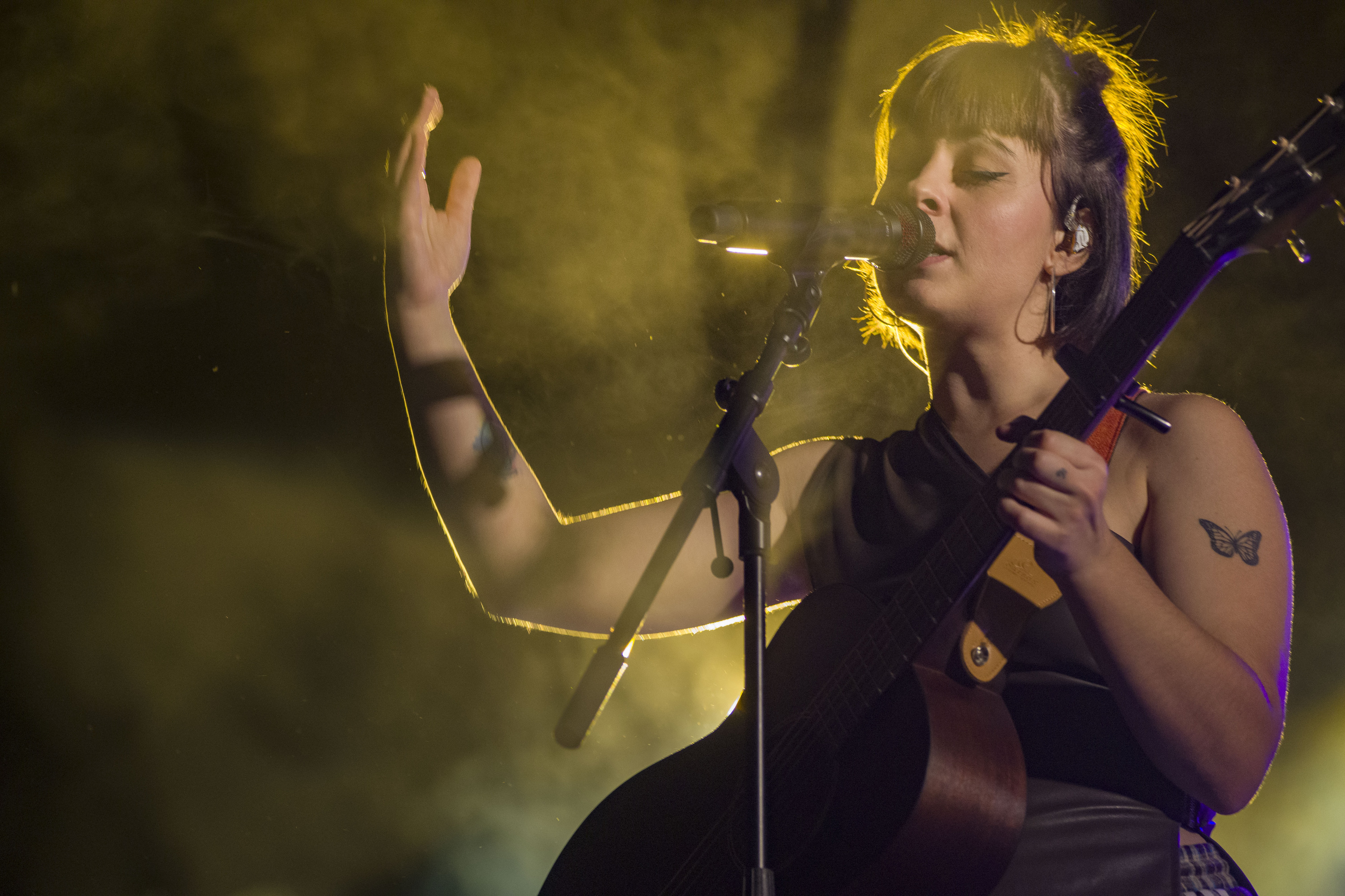 Olaia inziarte, artxiboko irudi batean. JON URBE / FOKU