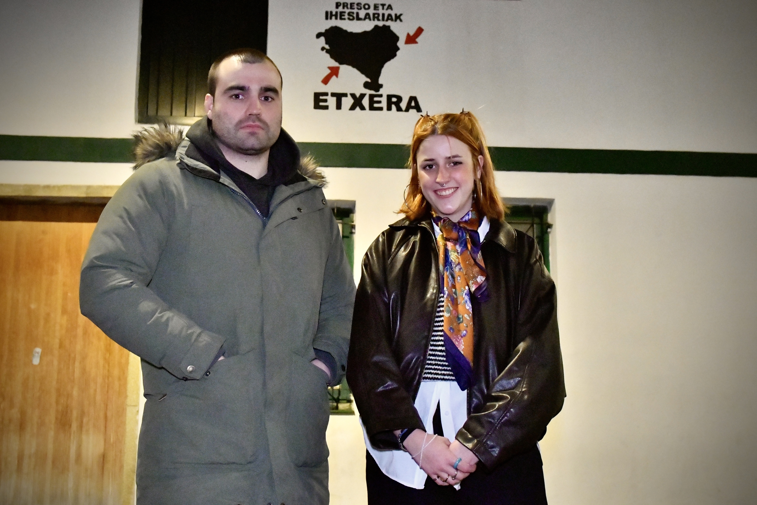 Ibon Coria eta Amaia Arbeo, Algortan. MIKEL MARTINEZ DE TRESPUENTES / FOKU