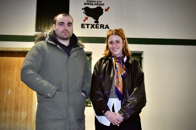 Ibon Coria eta Amaia Arbeo, Algortan. MIKEL MARTINEZ DE TRESPUENTES / FOKU Ibon Coria eta Amaia Arbeo, Algortan. MIKEL MARTINEZ DE TRESPUENTES / FOKU