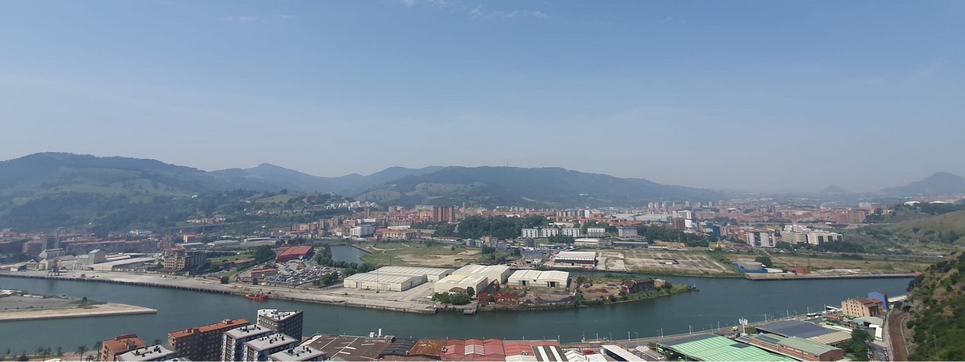 Bilboko Zorrotzako Muturra, artxiboko irudi batean. BERRIA