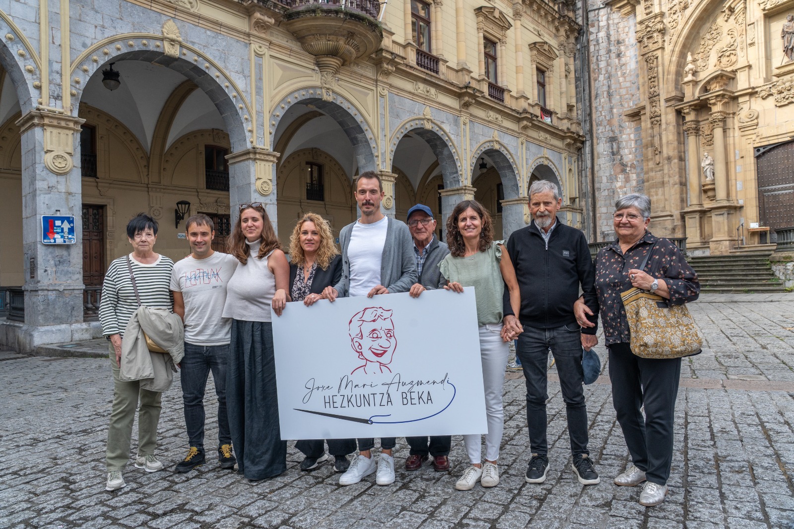 Joxe Mari Auzmendi bekaren aurkezpena, urriaren 20an, Hernanin. HIK HASI