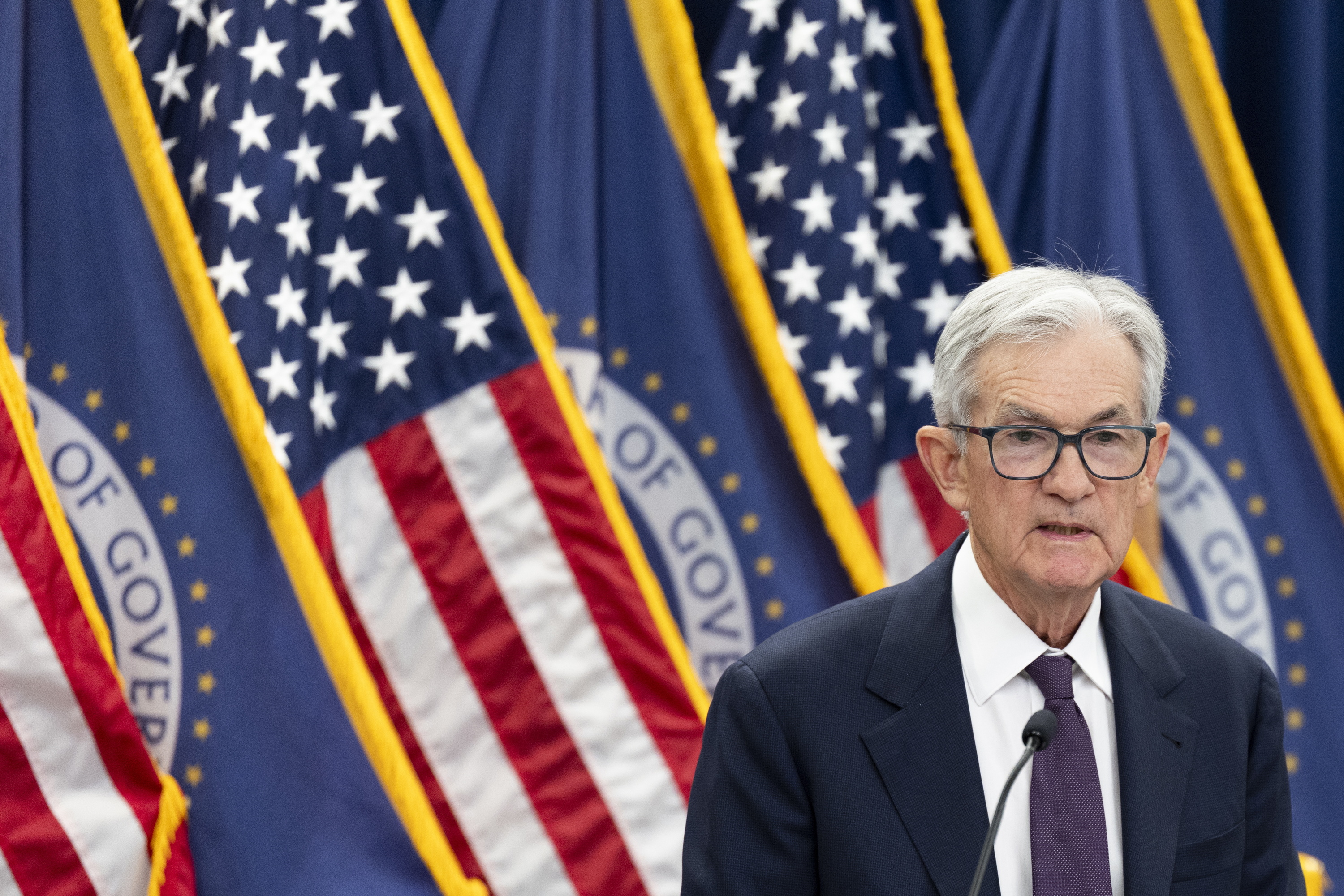 Jerome Powell, Erreserba Federaleko presidentea. SHAWN THEW / EFE