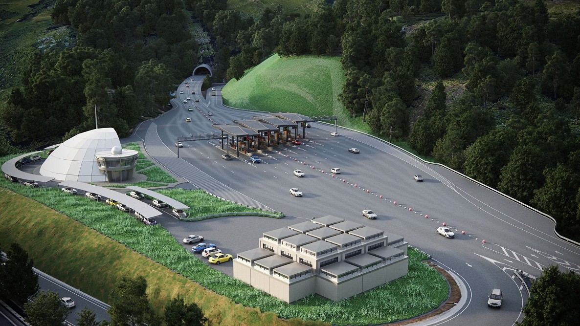 Artxandako tuneletako obren infografia bat. BERRIA