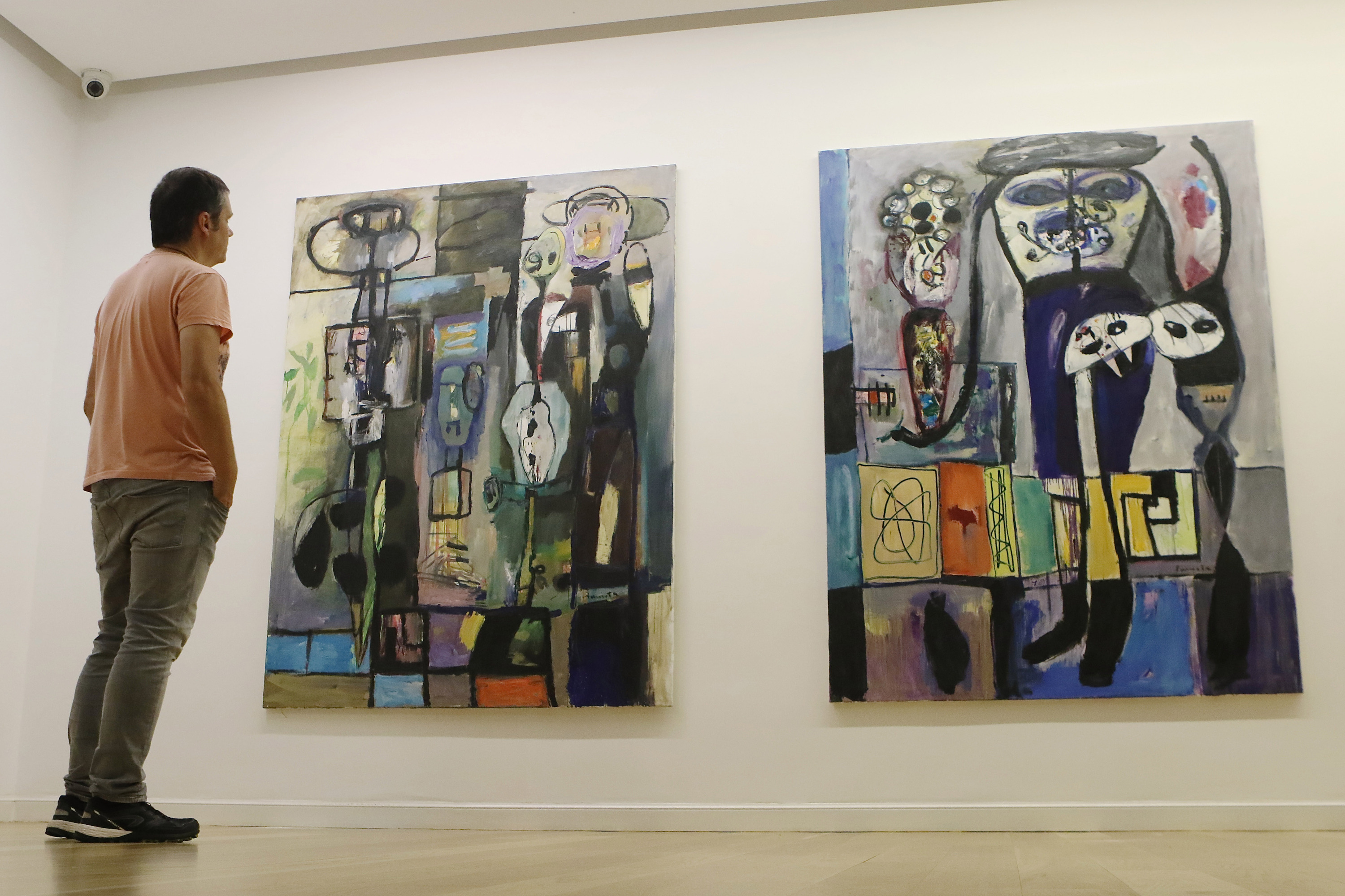 Bistari bat, Bilboko Lumbreras galerian. OSKAR MATXIN EDESA / FOKU