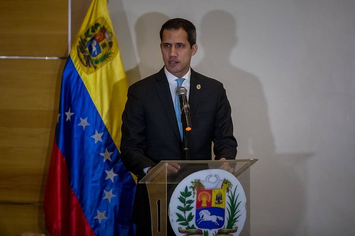 Juan Guaido, artxiboko irudi batean. EFE