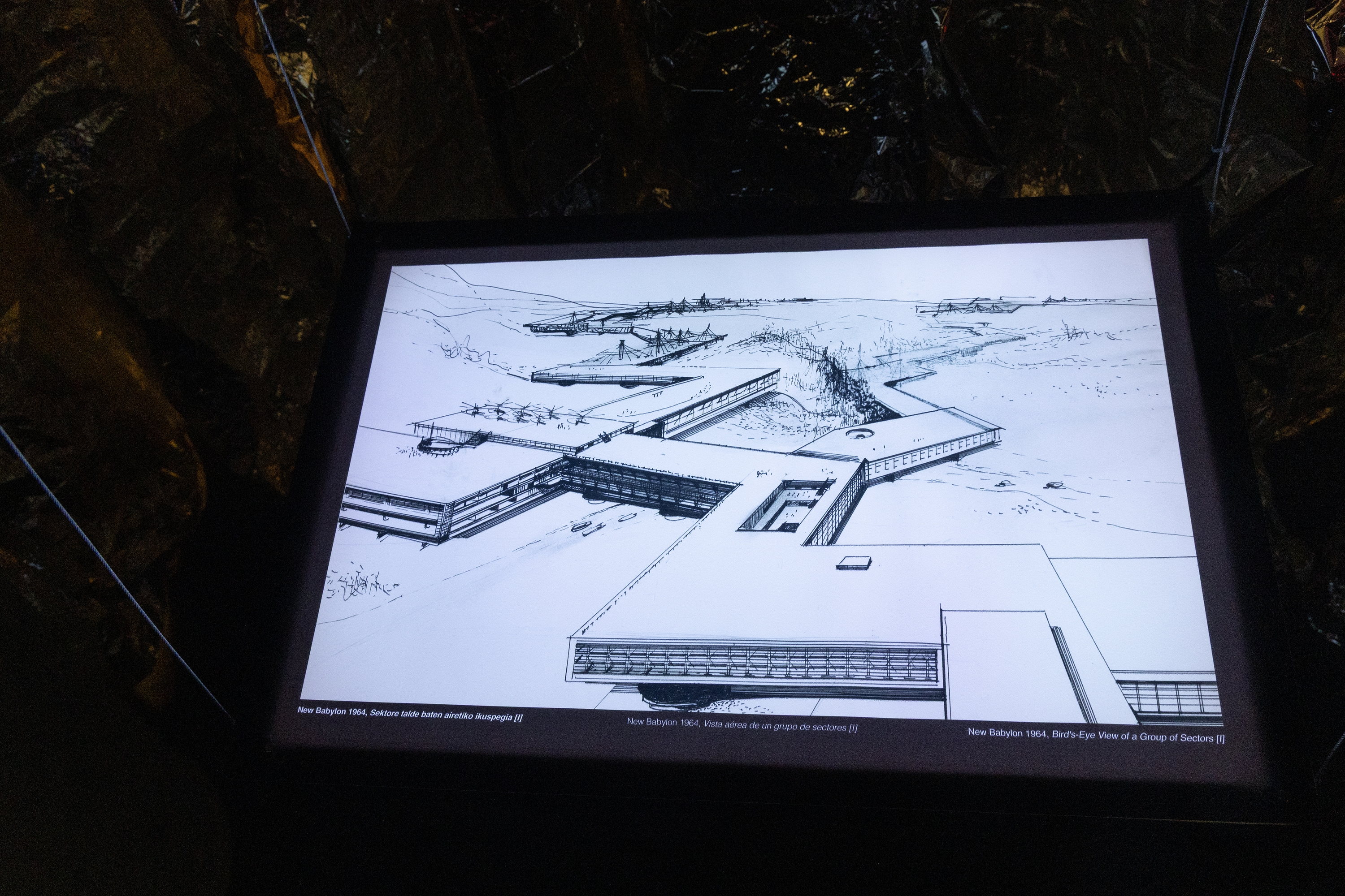 'New Babylon' proiektuaren diseinu bat. MAIALEN ANDRES / FOKU