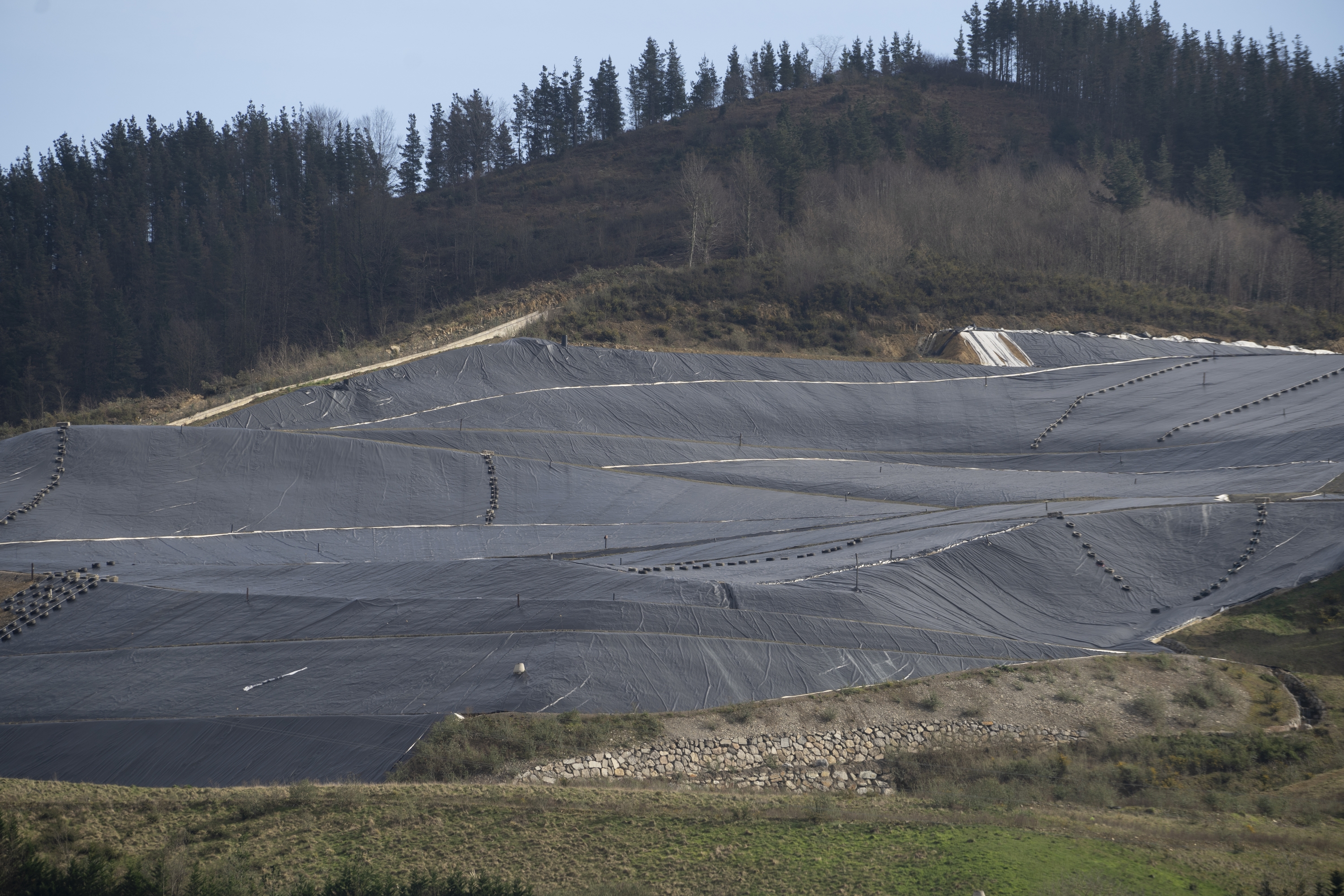 Zaldibarko zabortegia, artxiboko irudi batean. RAUL BOGAJO / FOKU