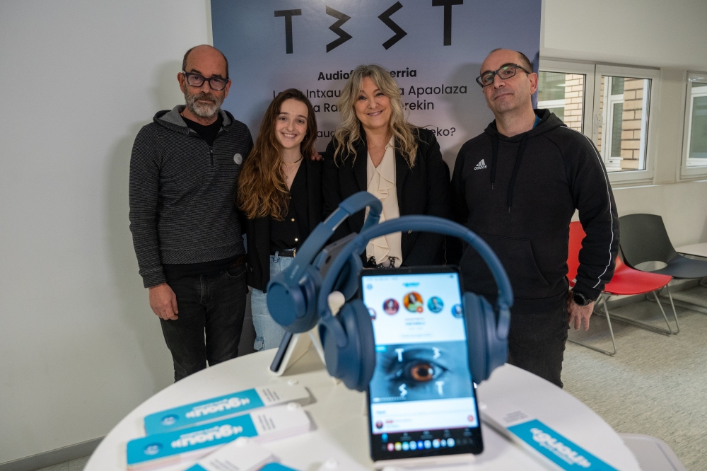 Guau plataformak audio fikzio berria estreinatu du: 'Test'. Guau plataformak audio fikzio berria estreinatu du: 'Test'.