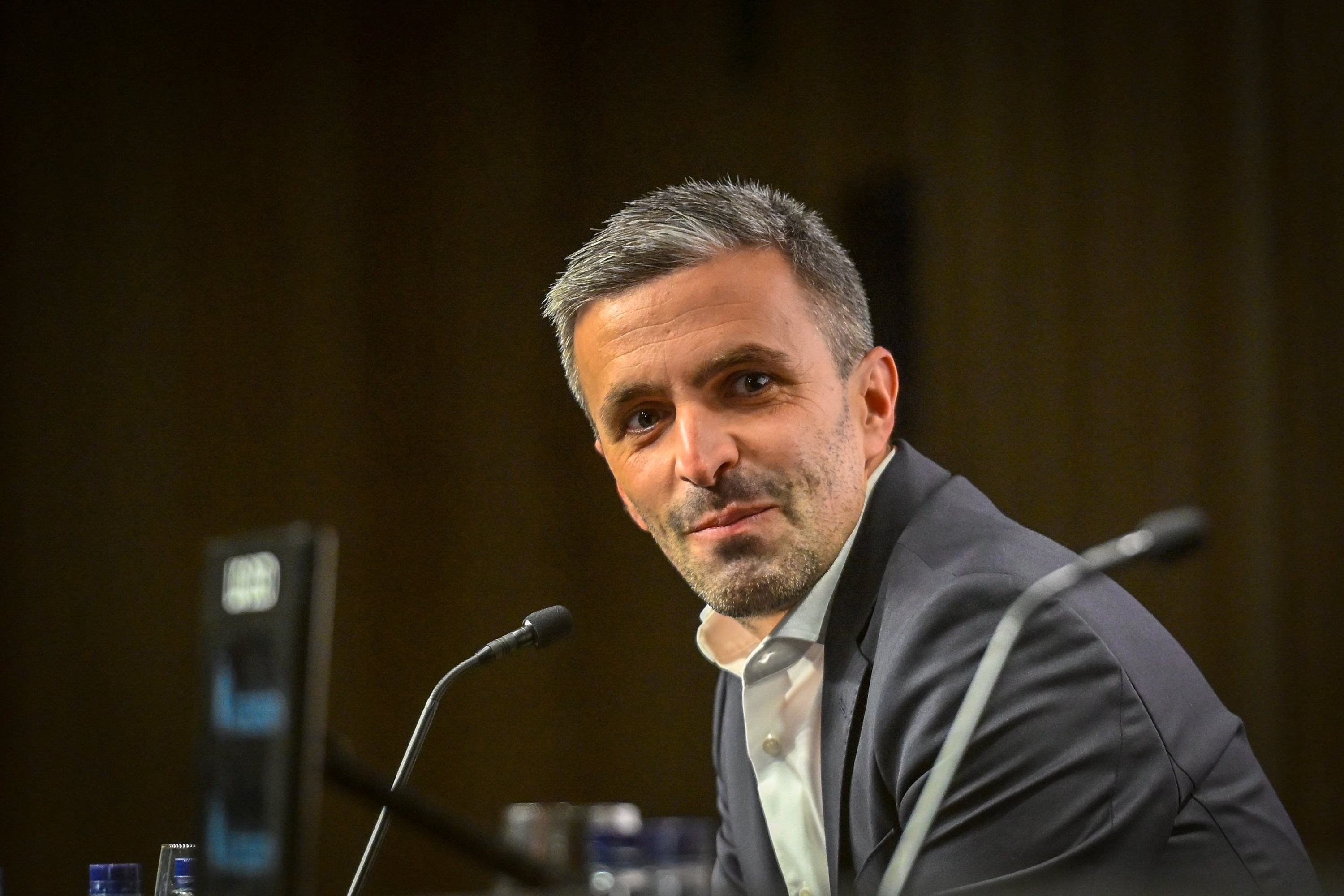 Erik Bretos Realeko kirol zuzendaria, artxiboko irudi batean. GORKA RUBIO / FOKU