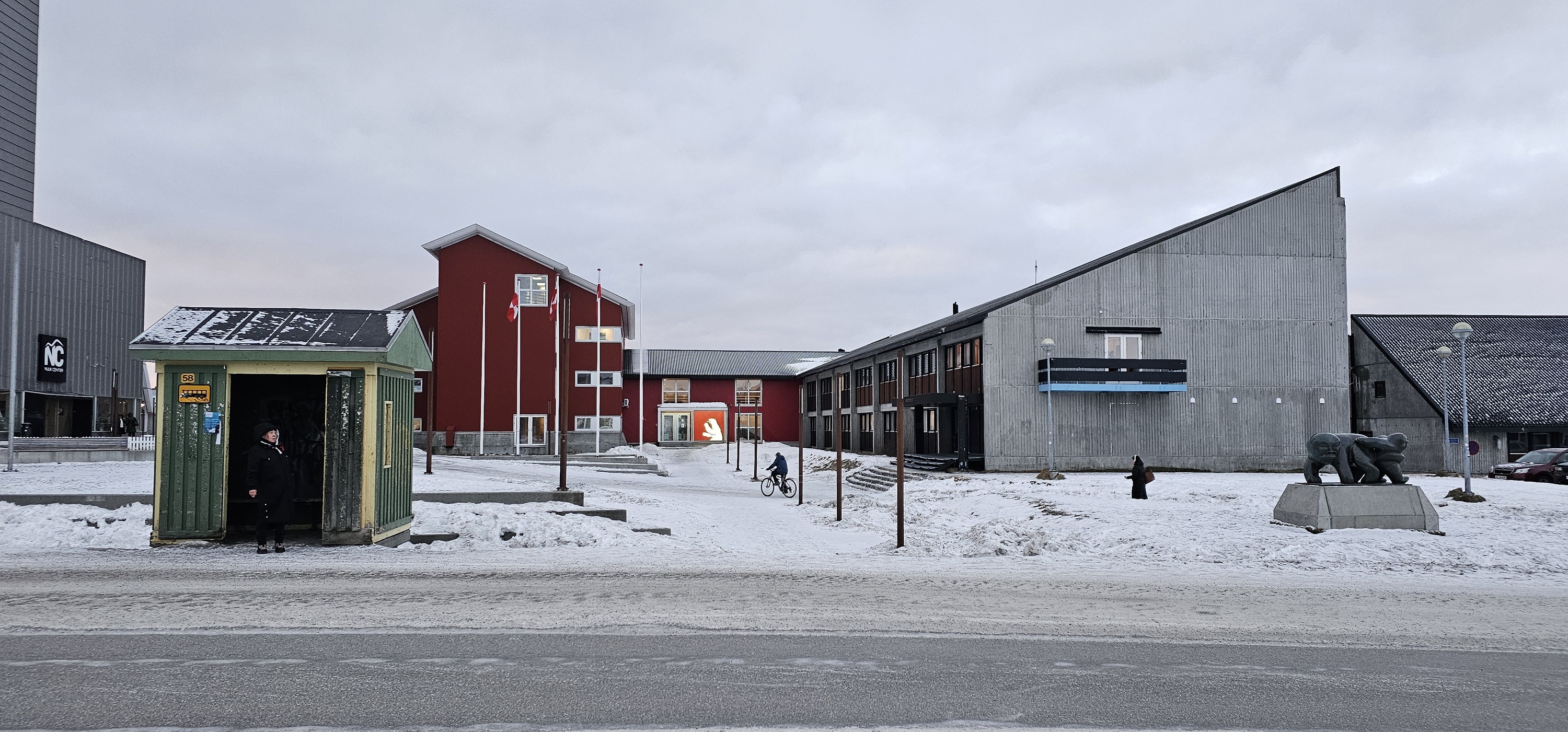 Groenlandiako Parlamentua, kanpotik ikusita. ORIOL BÄBLER MATA