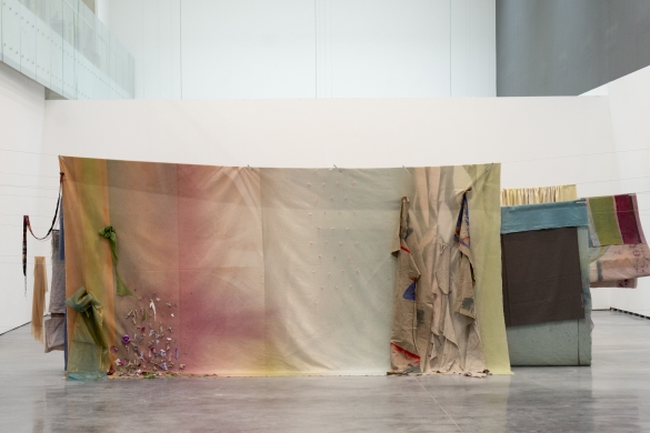 Ada Garruesen 'Ya desperté, sé bueno, besos' obra, Uharten. 