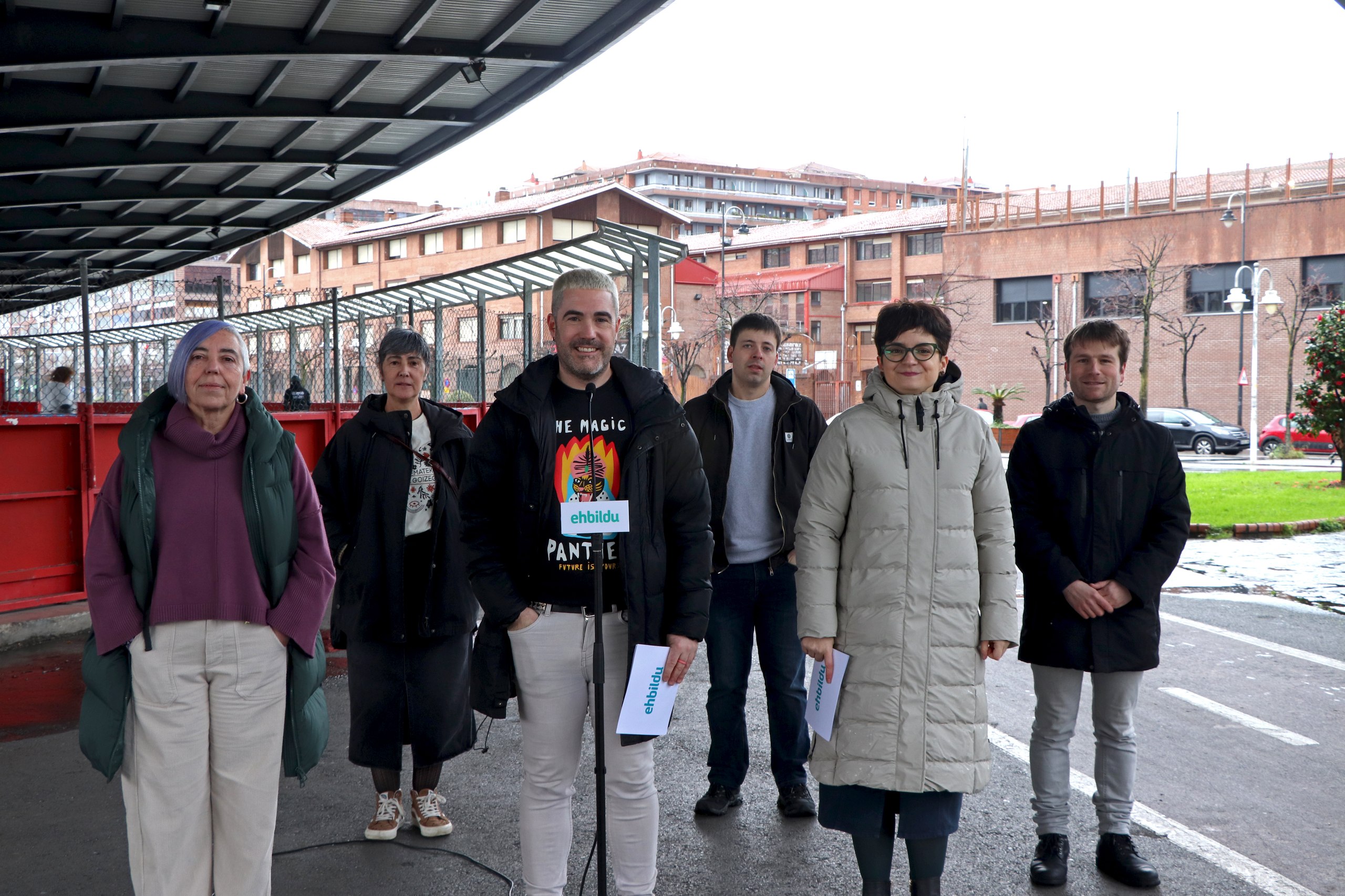 EH Bilduko kideen agerraldia, gaur. BERRIA