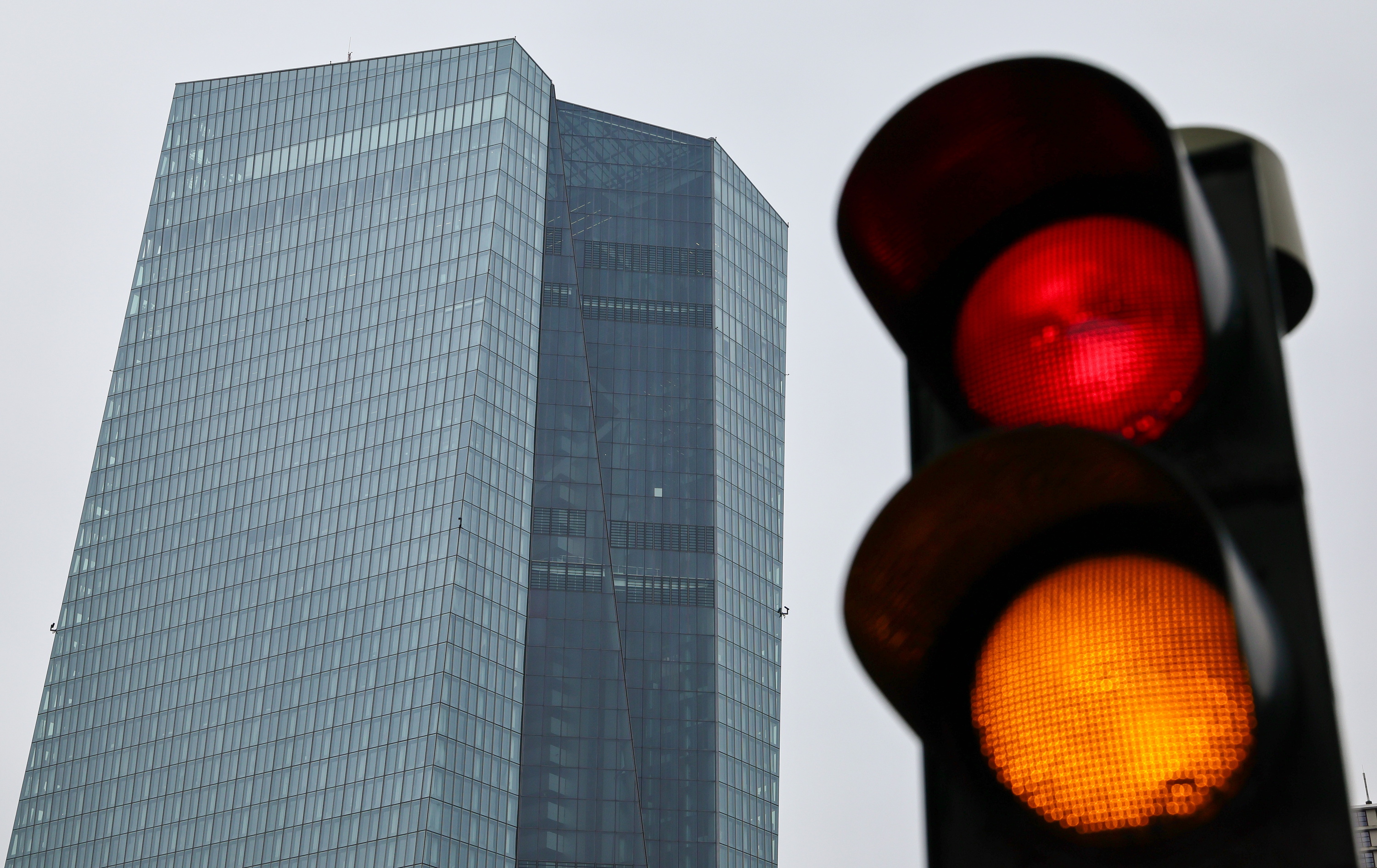 Europako Banku Zentralaren egoitza, gaur. ROLAND WITTEK / EFE