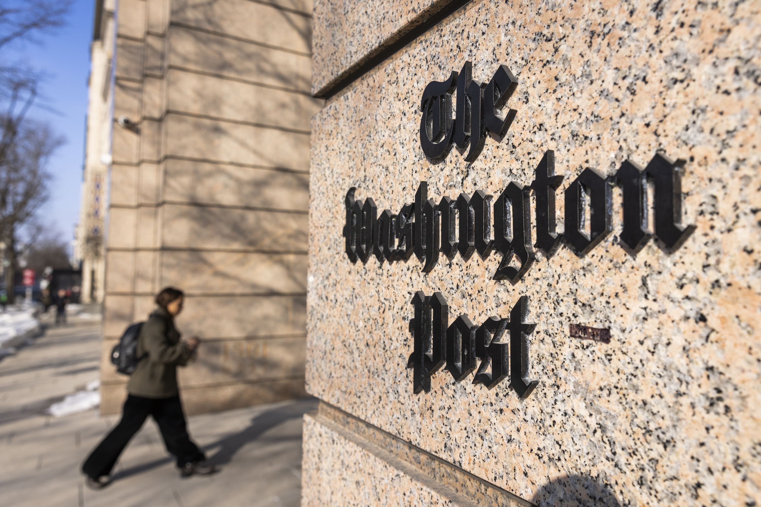 Hainbat langile kaleratuko dituzte 'The Washington Post' egunkarian. JIM LO SCALZO / EFE