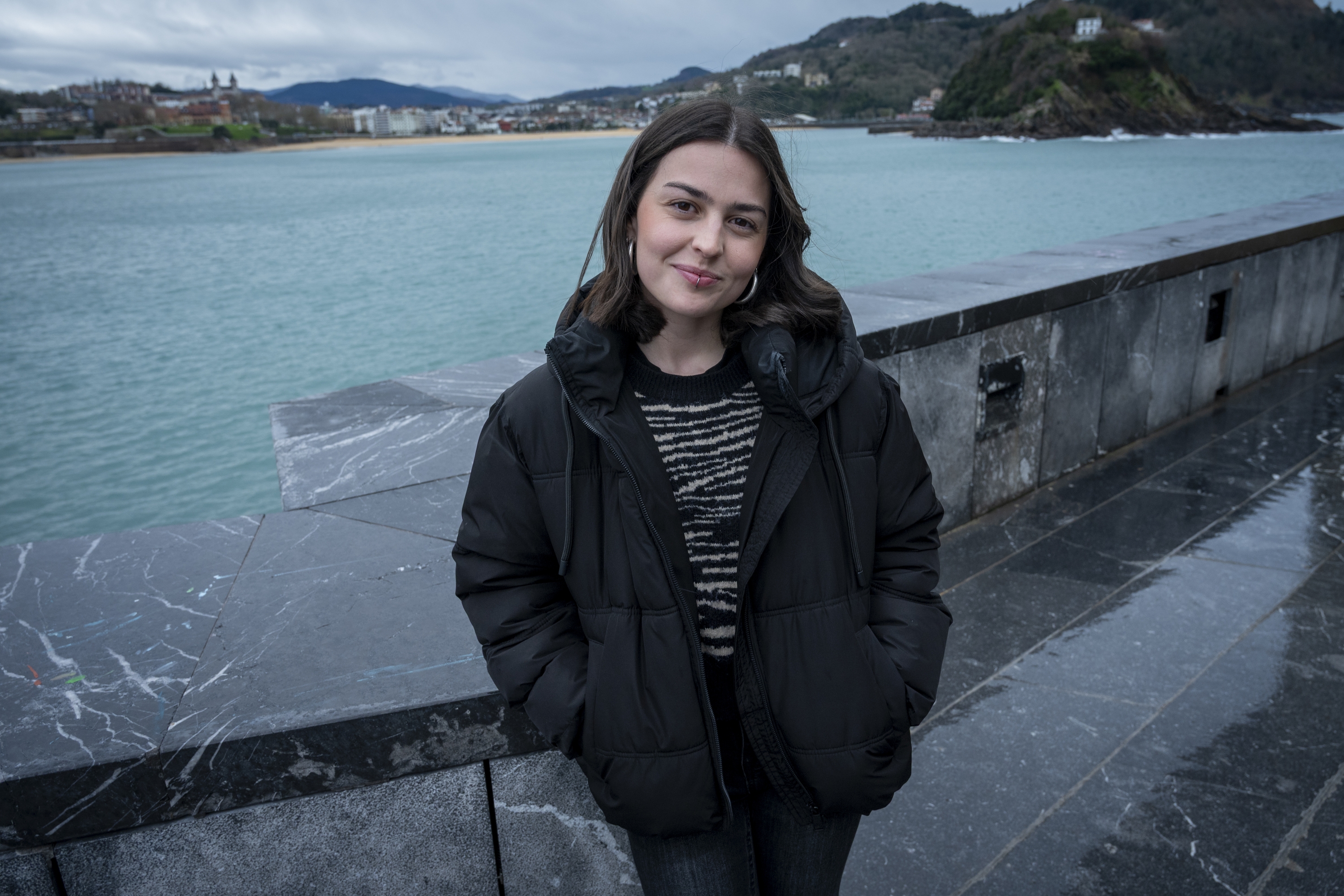 Ane Urresti eduki sortzailea, ostegunean, Donostian. GORKA RUBIO / FOKU