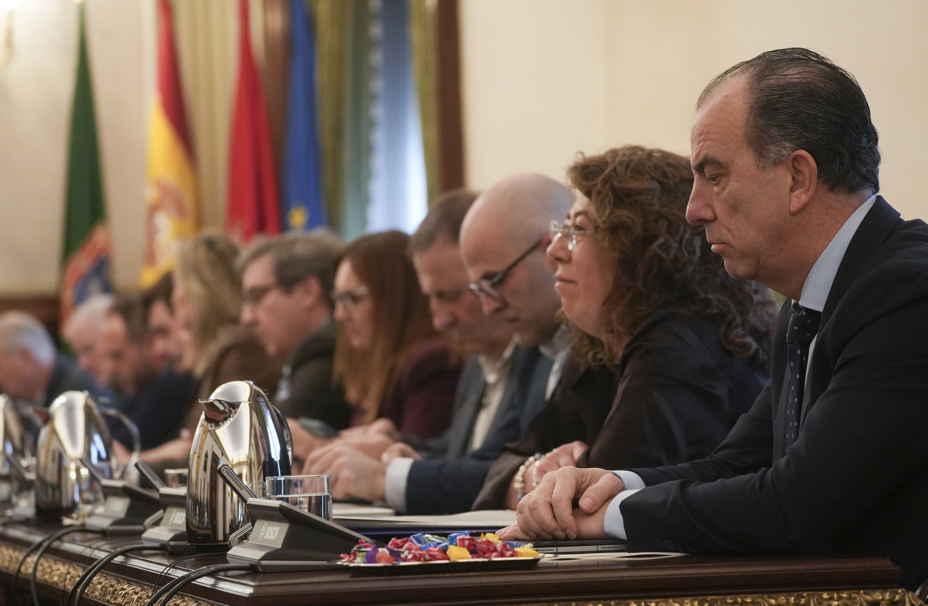 Iruñeko Udaleko osoko bilkura, gaur. JAGOBA MANTEROLA / FOKU