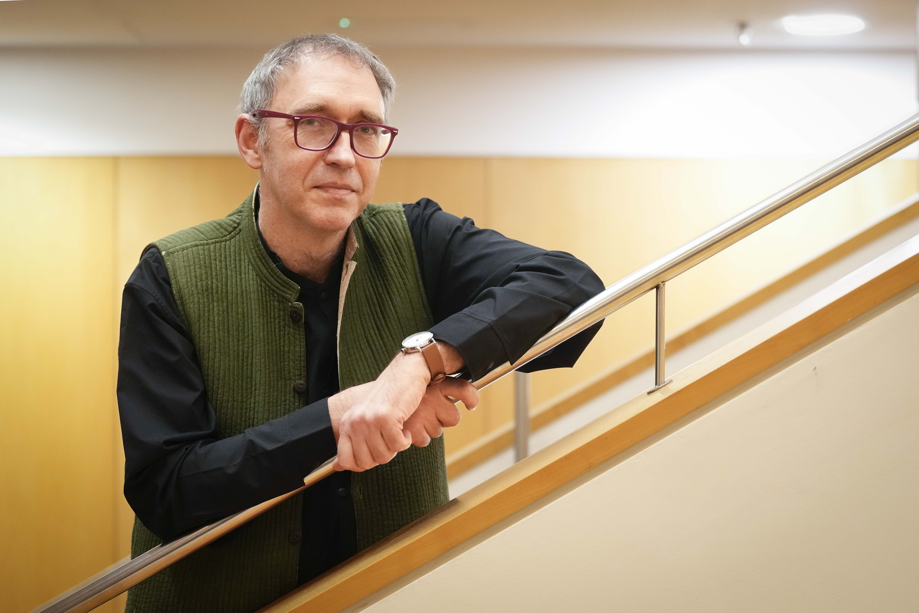 Roman Krznaric filosofoa Bartzelonan, aurtengo urtarrilean. ENRIC FONTCUBERTA / EFE