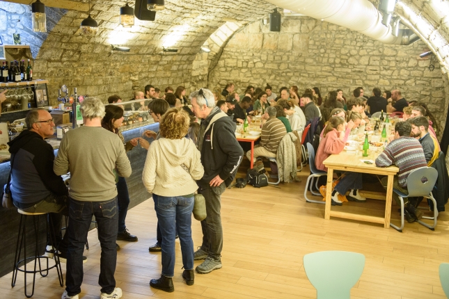 Zizpa gaztetxearen urteurreneko bazkaria. GUILLAUME FAUVEAU