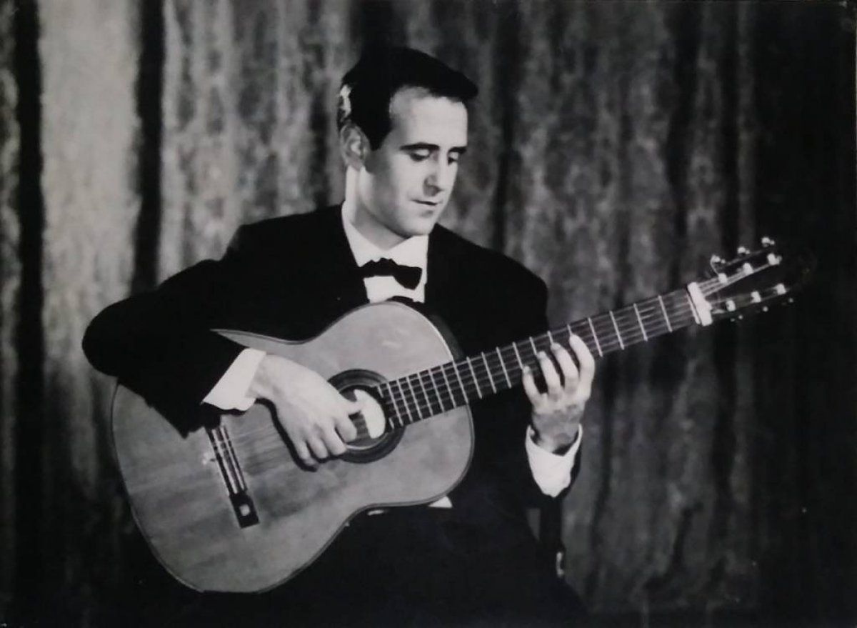 Carlos Itoiz, 1960ko hamarkadan. BERRIA