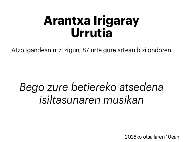 Arantxa Irigaray 2x2