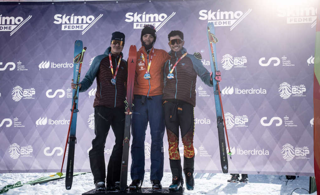 Iñigo Martinez de Albornoz Mendiko eskiko esprint modalitateko Espainiako txapeldun