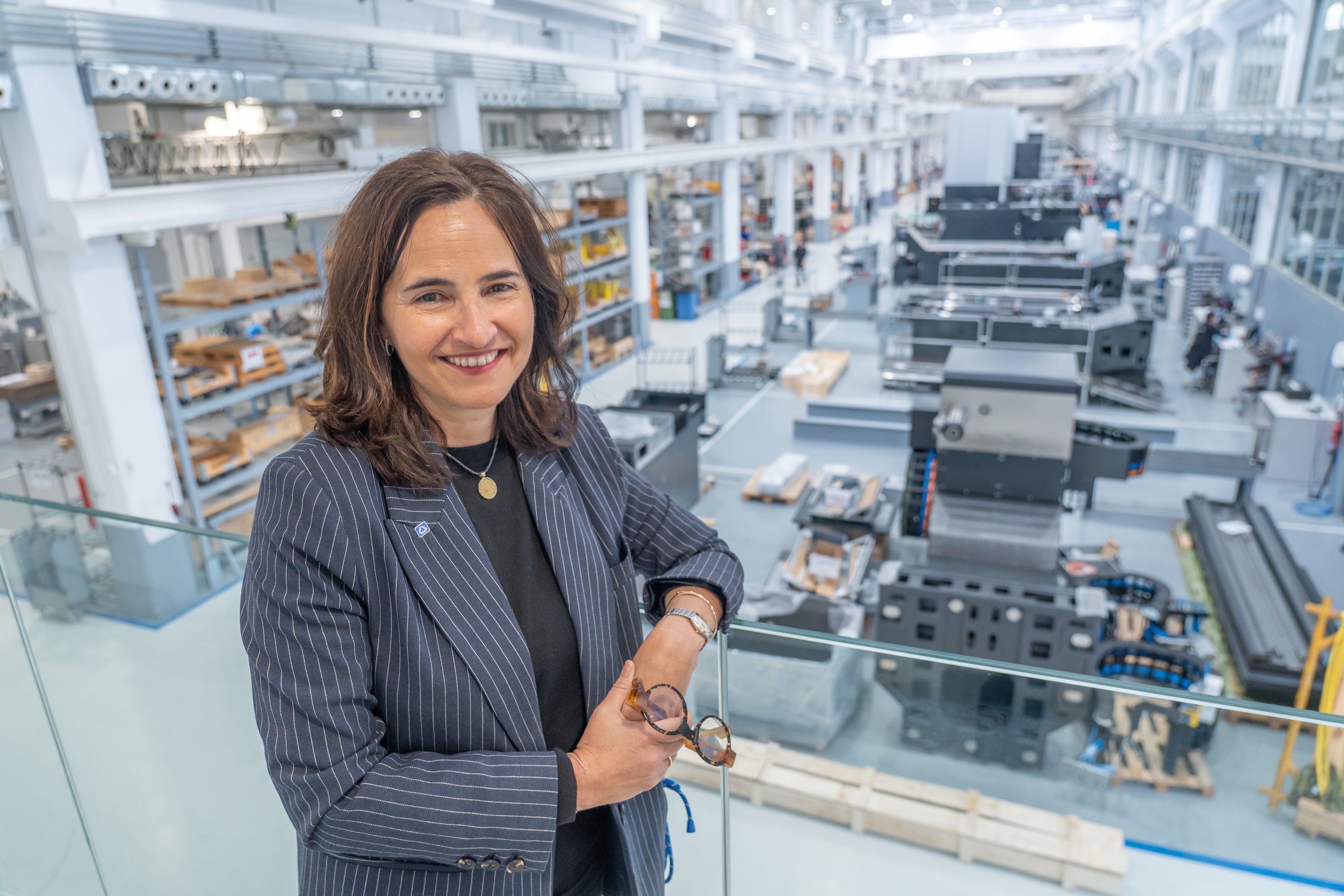 Nerea Aranguren, Danobatgroupeko zuzendari nagusia. ANDONI CANELLADA / FOKU