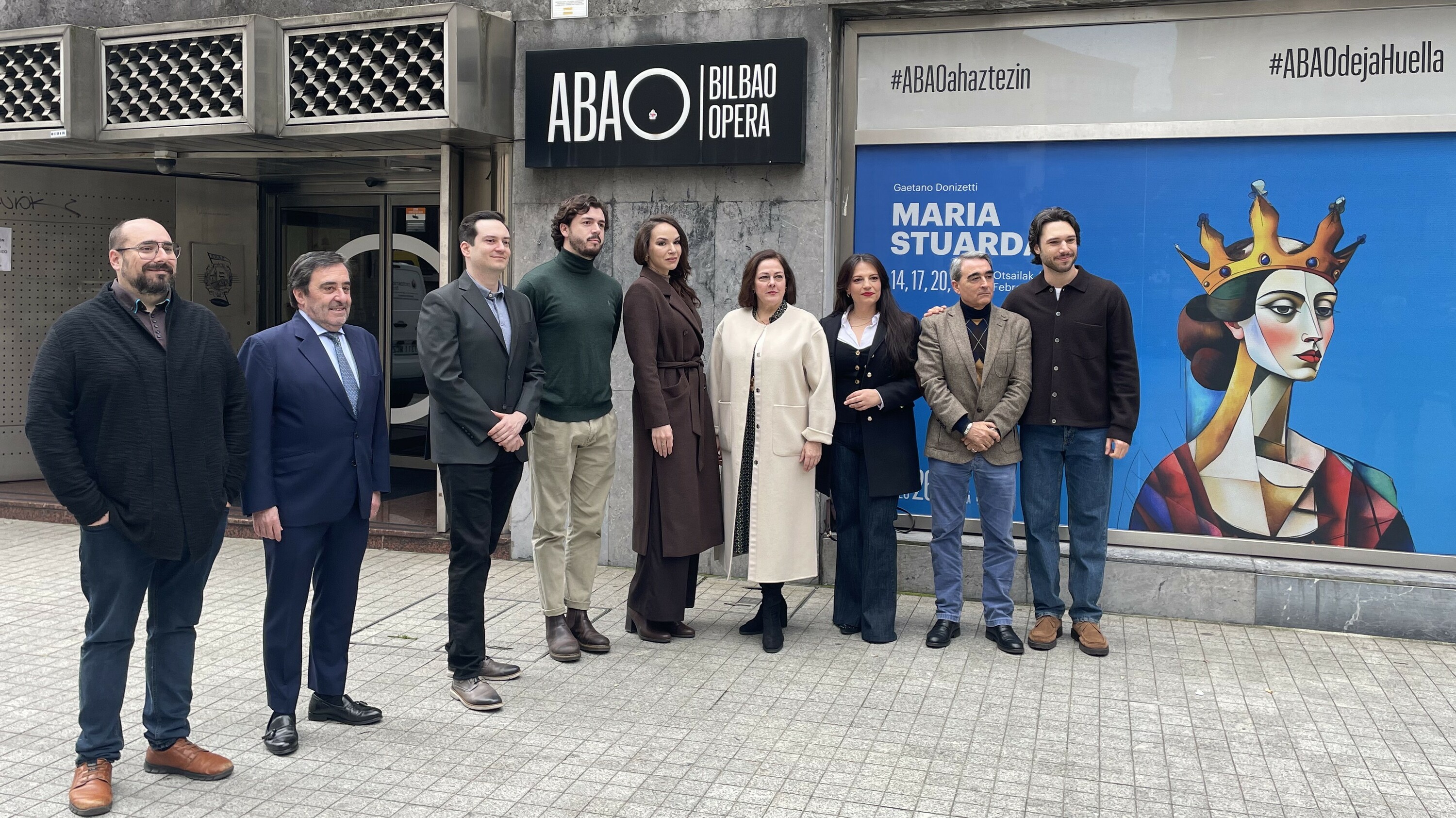 OLBEk 'Maria Stuarda' opera aurkeztu du gaur Bilbon. OLBE