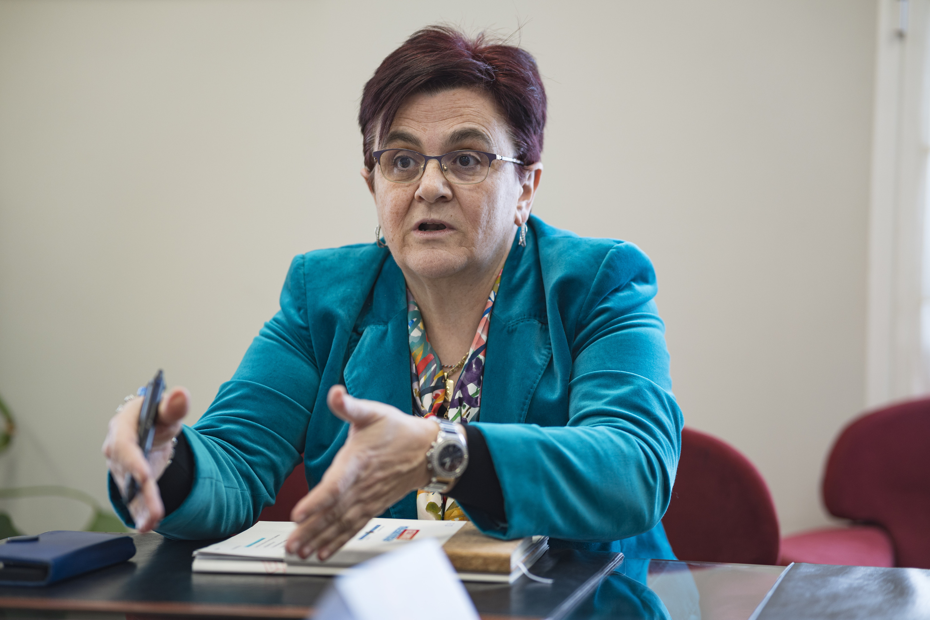 Lore Bilbao, Osakidetzako zuzendari nagusia. ARITZ LOIOLA / FOKU