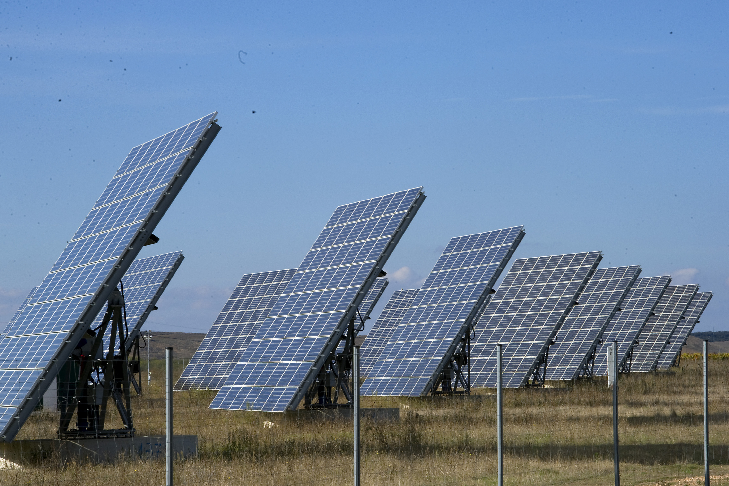 Eguzki plakak, artxiboko irudi batean. IDOIA ZABALETA / FOKU