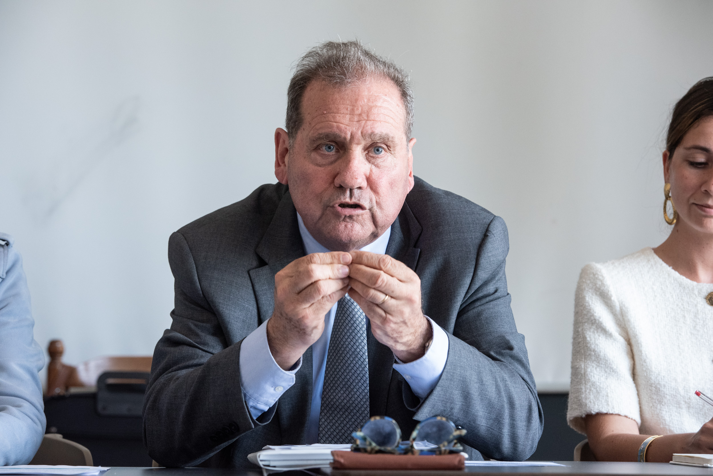 Max Brisson, artxiboko irudi batean. GUILLAUME FAUVEAU