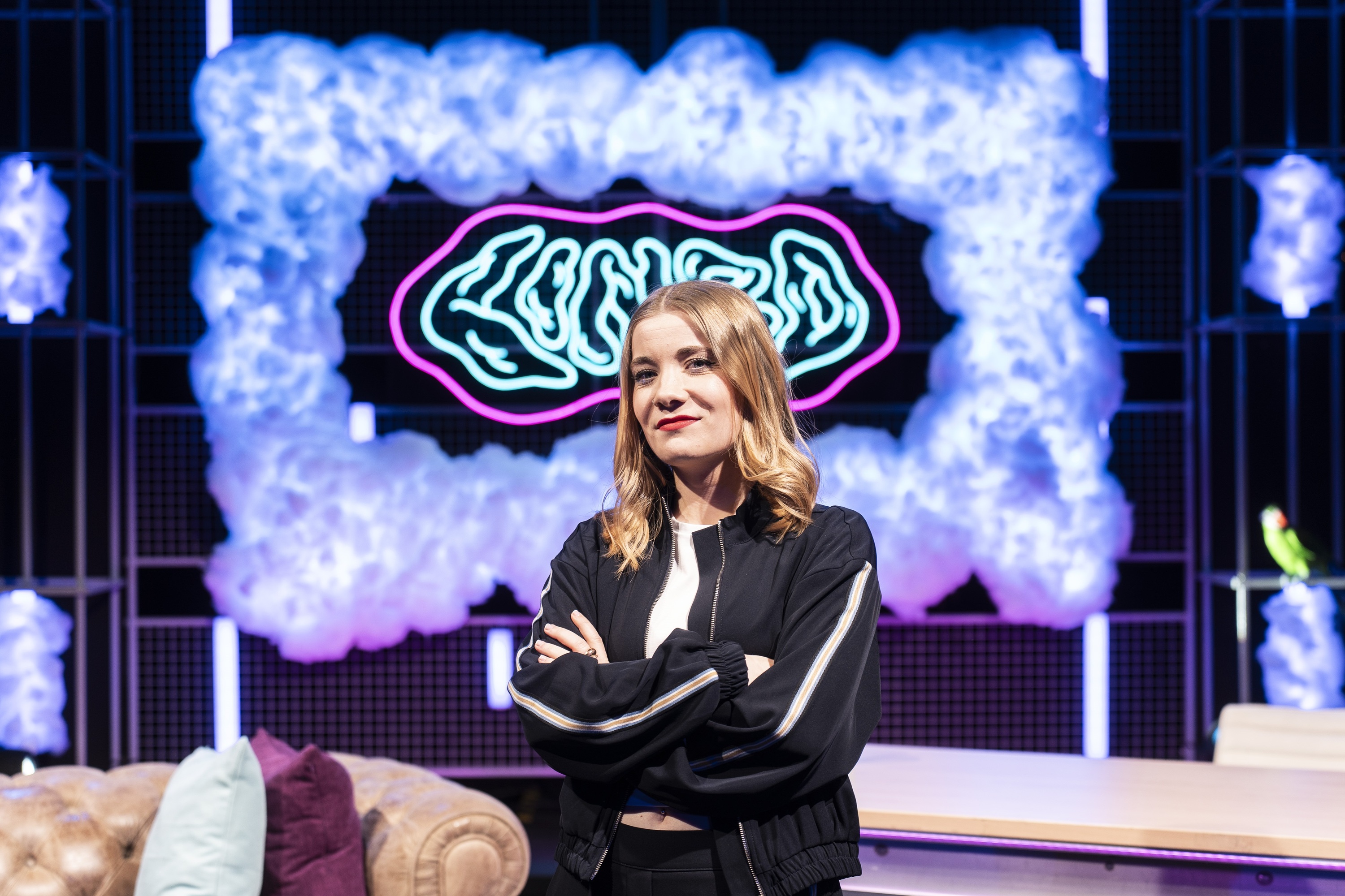 Aitziber Grados 'Linbo' saioko aurkezlea. MIKEL BLASCO